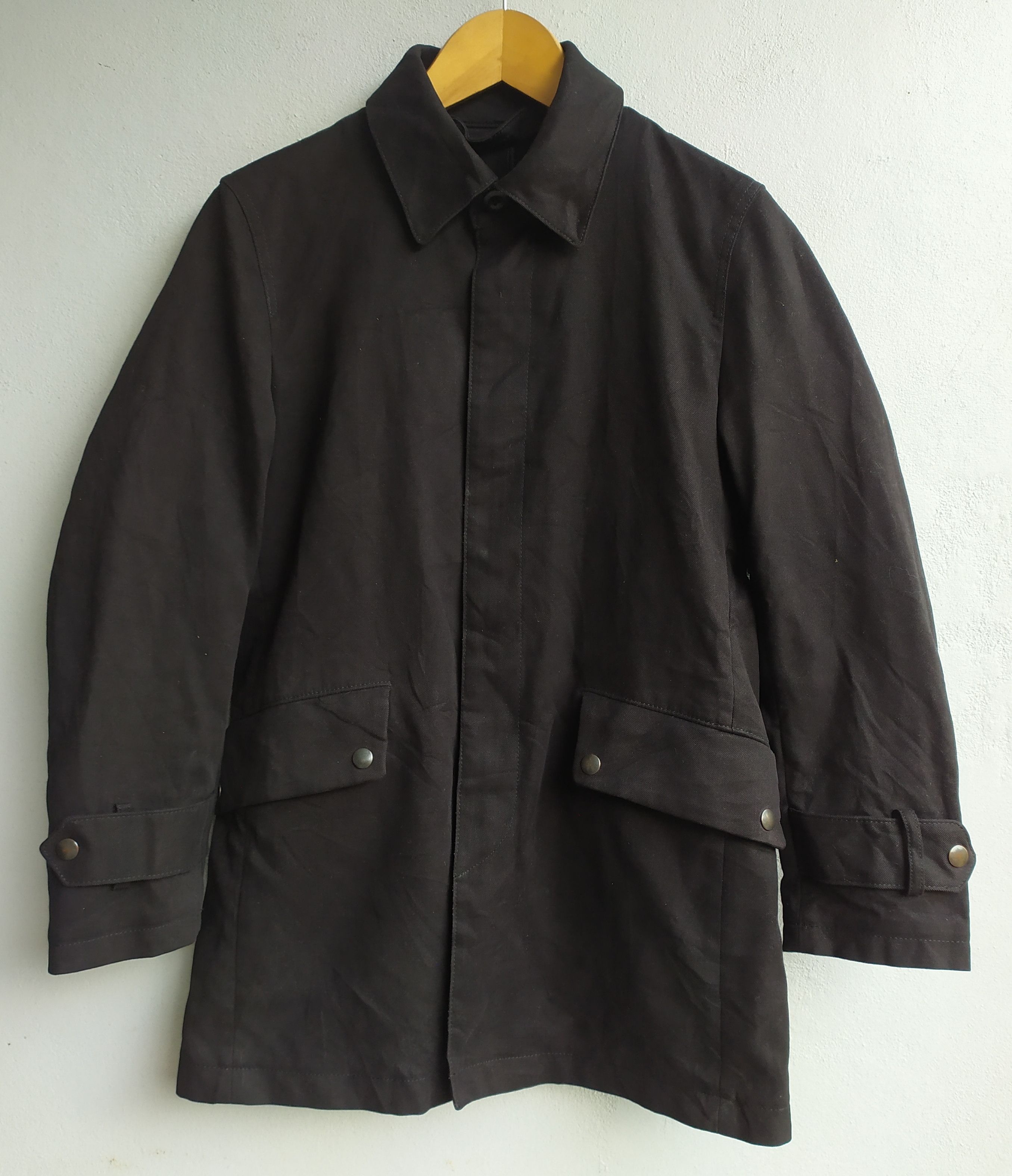 Japanese Brand Japanese Jun men black Jacket Size US S / EU 44-46 / 1 - 1 Thumbnail