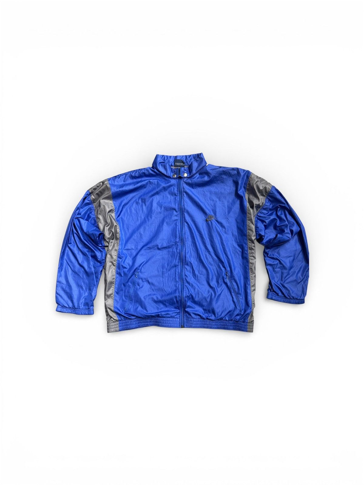 Nike Vintage 1990s Nike Track Jacket Made In Portugal Size US M / EU 48-50 / 2 - 1 Thumbnail