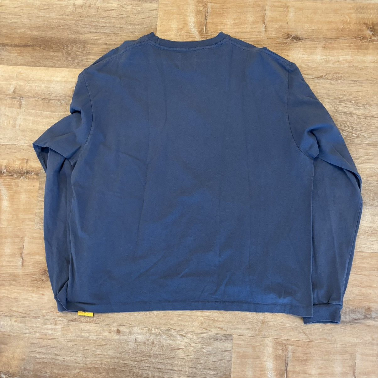 Gallery Dept. Gallery Dept Navy Yellow French Logo Long Sleeve Tee Size XL Size US XL / EU 56 / 4 - 2 Thumbnail