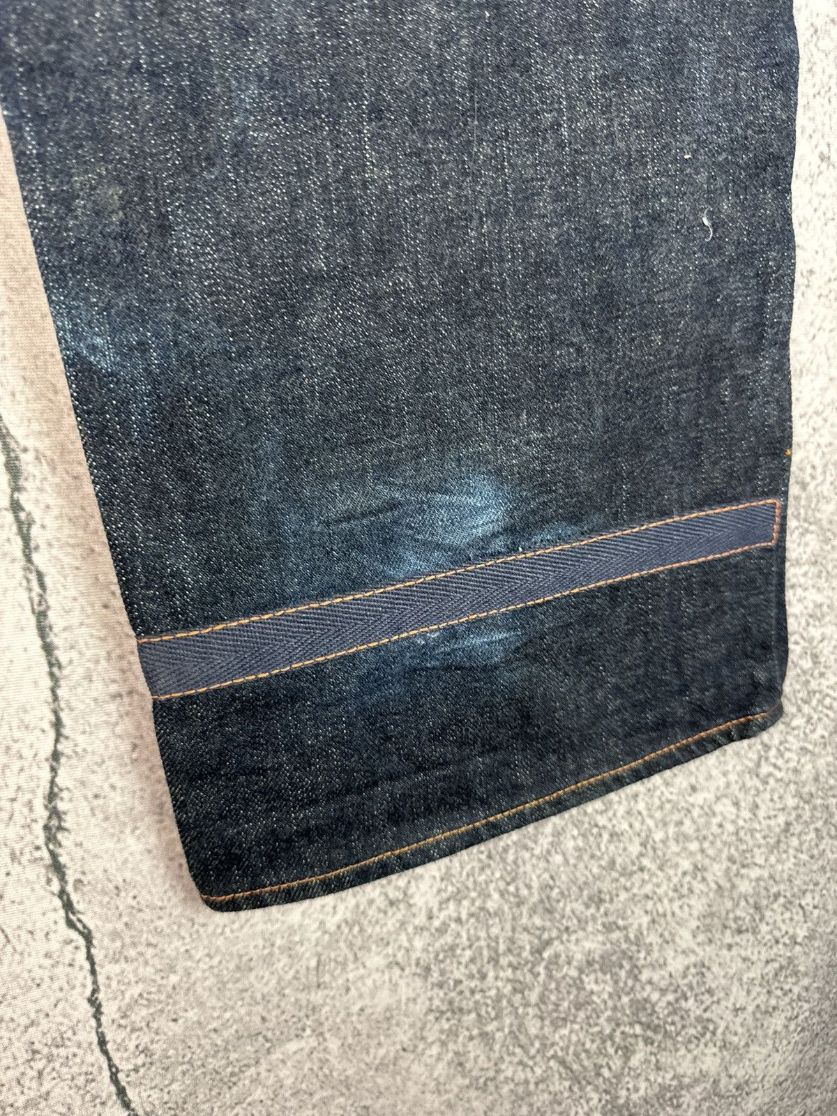 Hiroshi Kato Kato Pen Slim 32x34 Stretch Japanese Selvedge Jeans Size US 34 / EU 50 - 8 Thumbnail