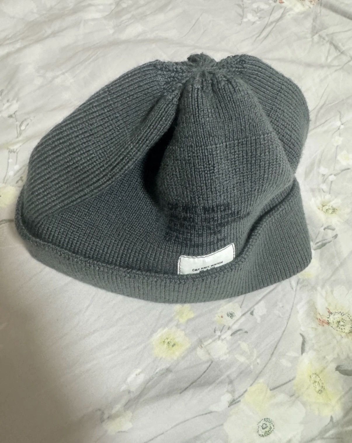 N.Hoolywood N.HOOLYWOOD 22AW Japanese wool blend knit beanie Grey Size ONE SIZE - 4 Thumbnail