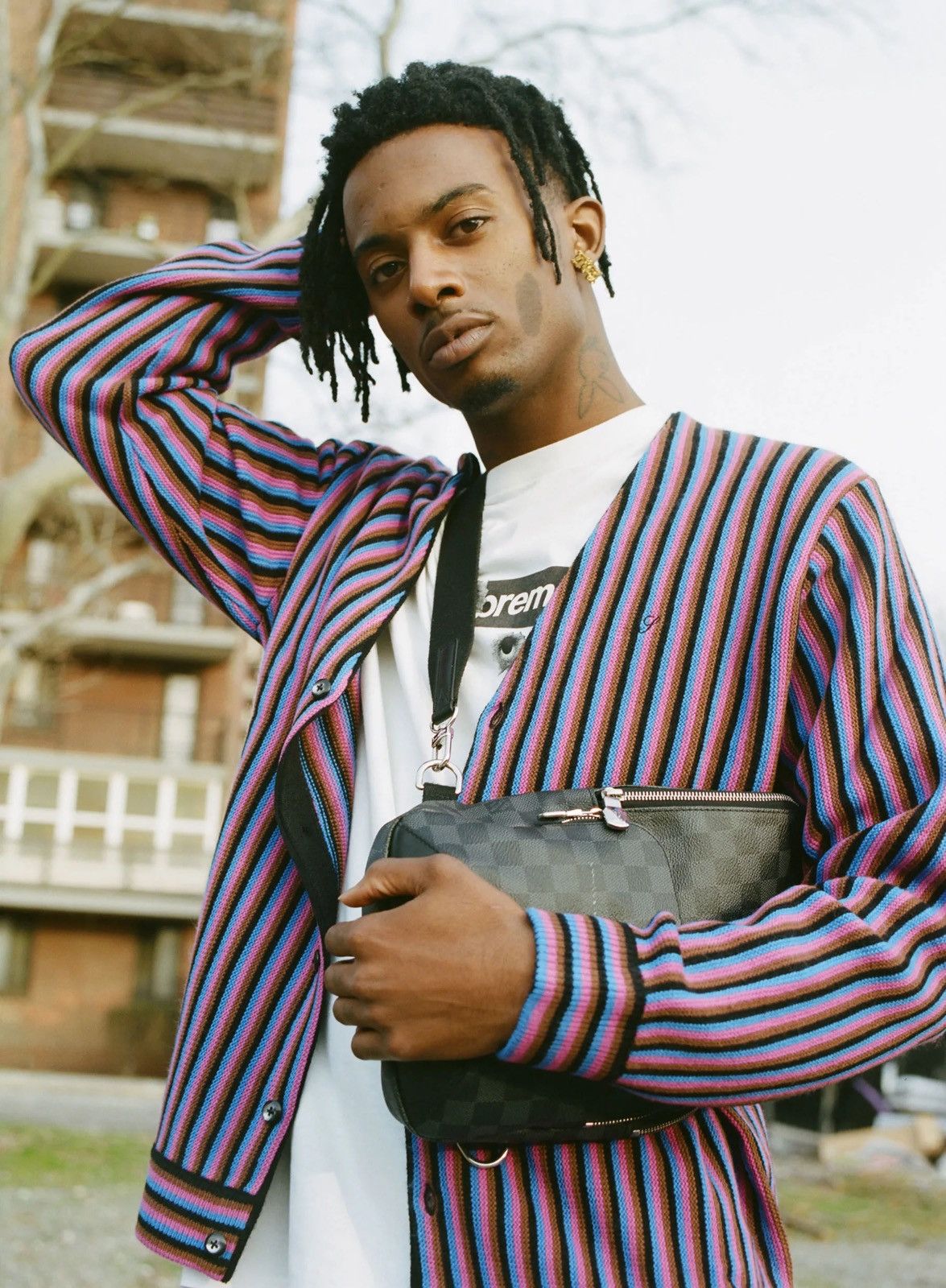 Supreme Micro Stripe Cardigan Size US M / EU 48-50 / 2 - 5 Thumbnail