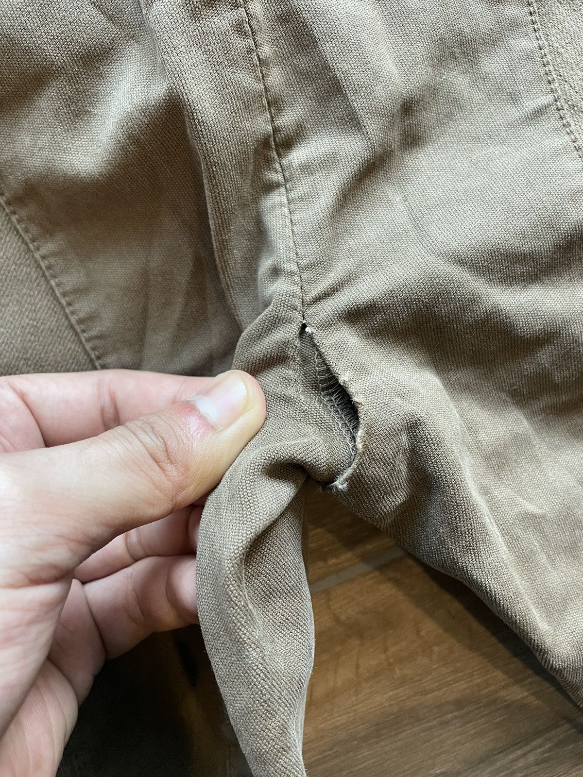 Japanese Brand × Le Grande Bleu (L.G.B.) × Share Spirit Homme Share Spirit Flared Cotton Pant Size US 26 / EU 42 - 17 Thumbnail