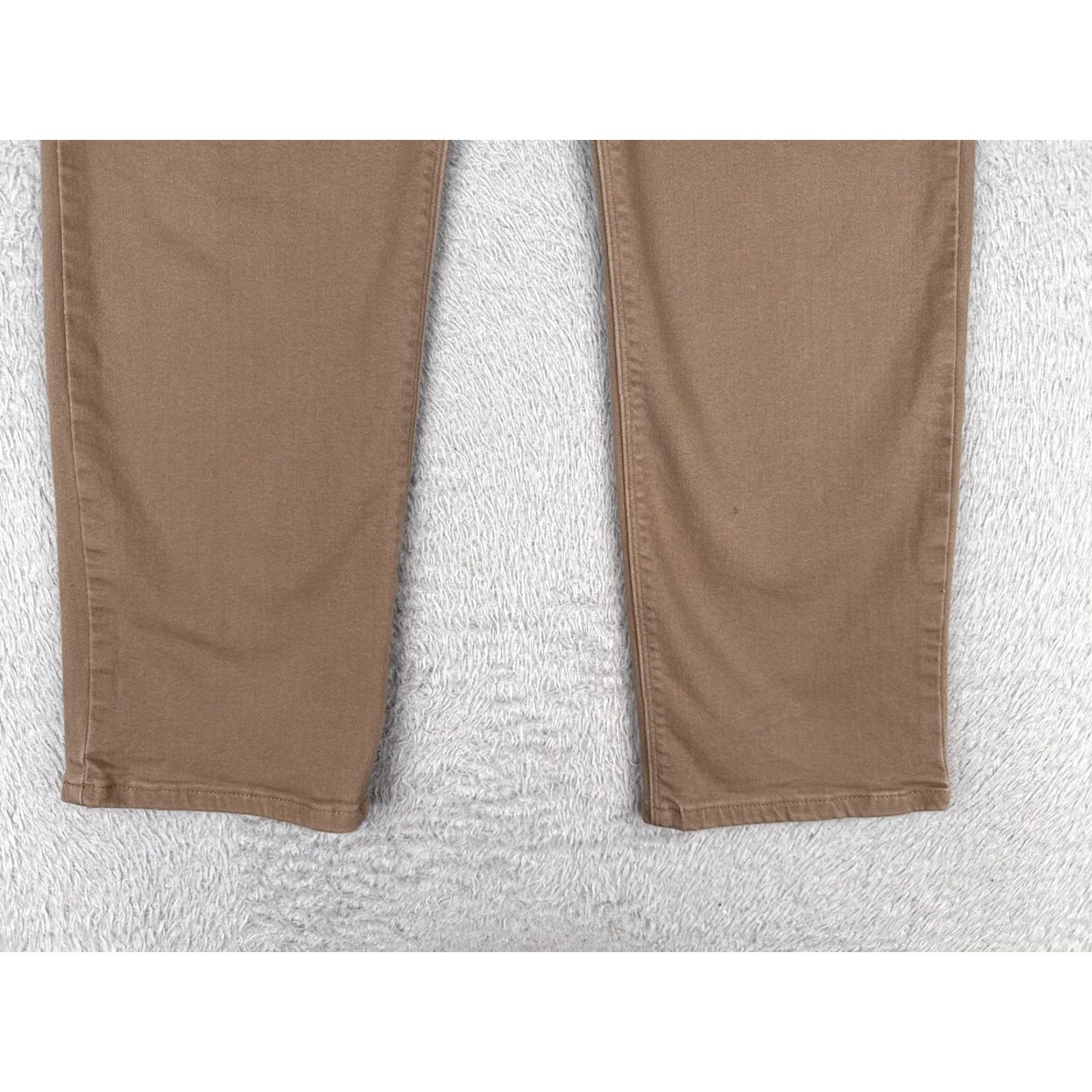 Lee Lee Jeans Womens 30 Brown Khaki Classic Fit Straight Leg Mid Rise 5 Pocket Size 30" / US 8 / IT 44 - 2 Thumbnail