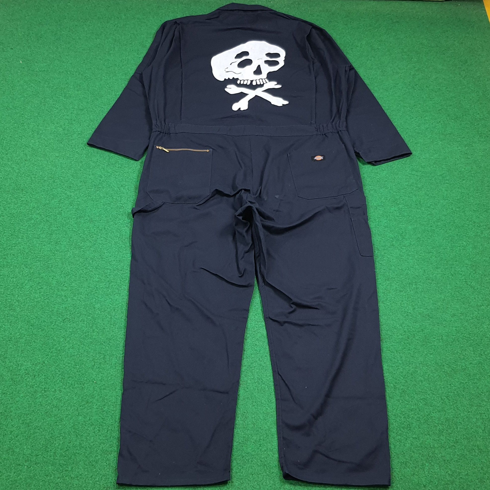 Dickies Vintage Dickies Workwear Custom Skull Coverall C281N6 Size US XXL / EU 58 / 5 - 2 Thumbnail