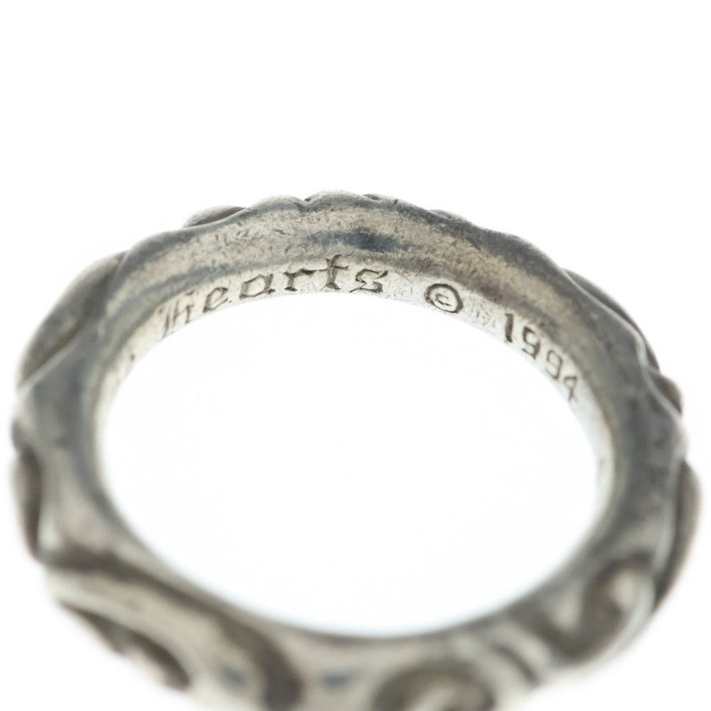 Chrome Hearts CHROME HEARTS SCRL BAND Silver Ring Size ONE SIZE - 5 Thumbnail