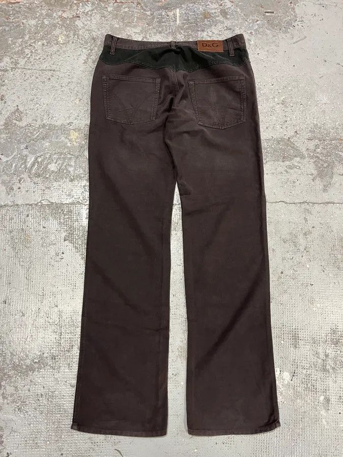 Dolce & Gabbana SS2003 Dolce & Gabbana Brown Soft Pants Size US 33 - 7 Thumbnail