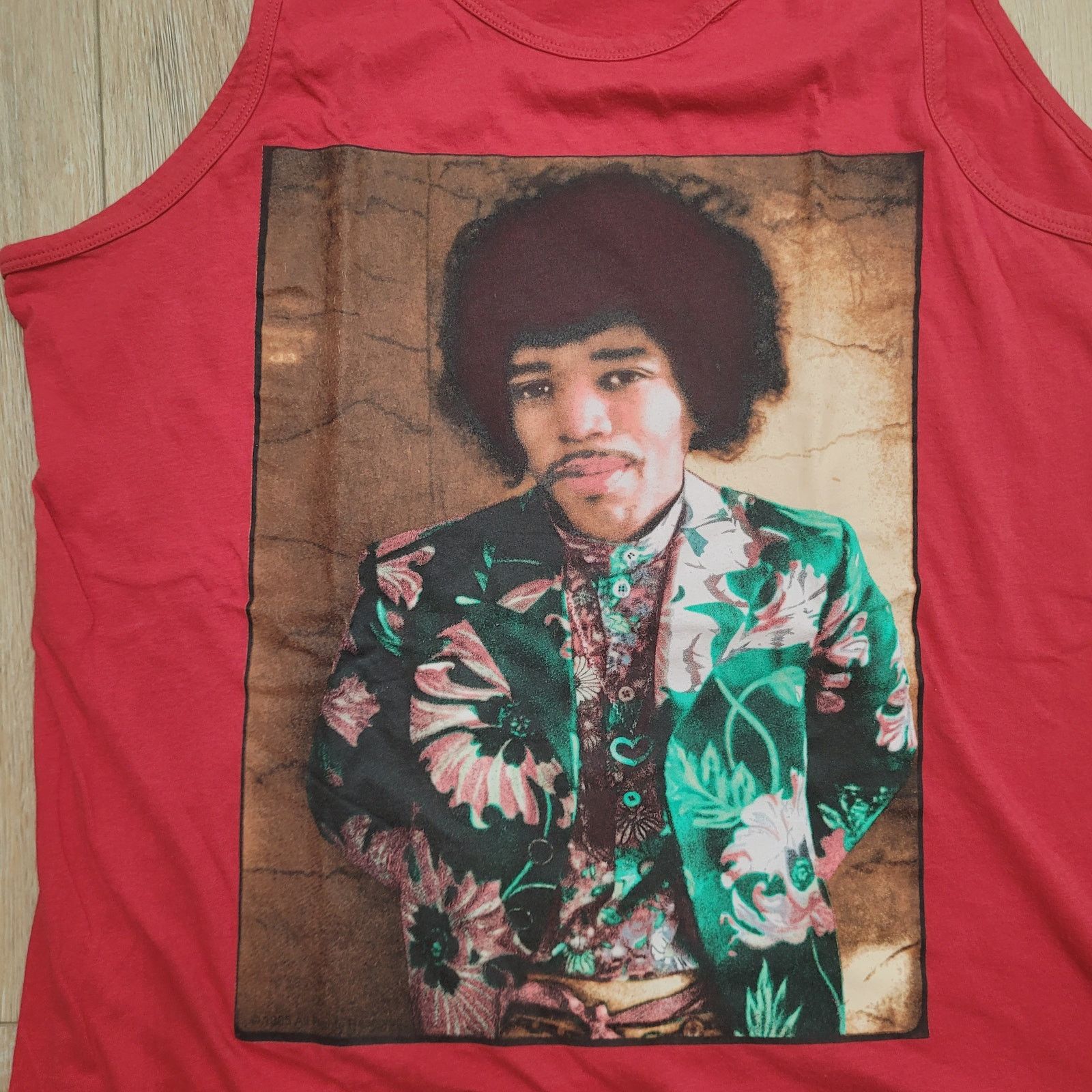 Other Jimi Hendrix Tank Top Mens M (Tag L Fits Medium 21.5" Chest) Size US M / EU 48-50 / 2 - 2 Thumbnail