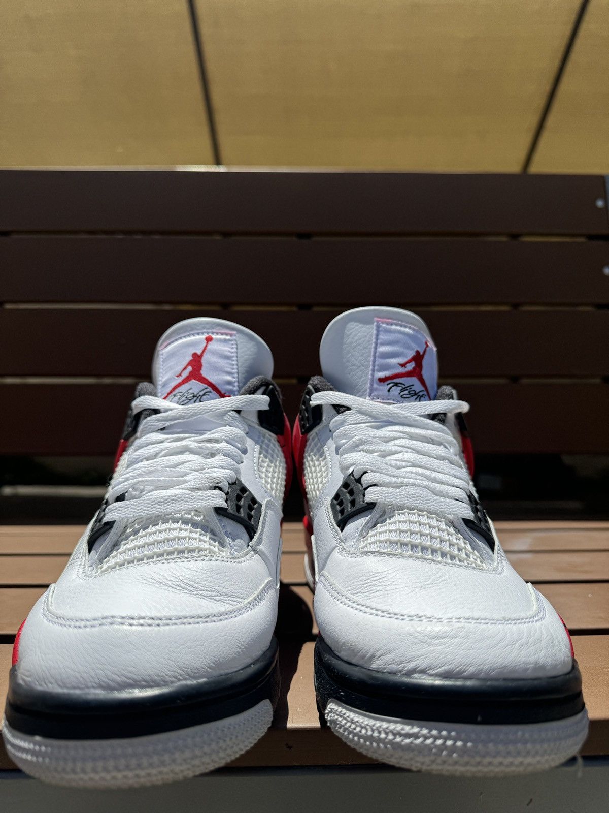 image of Jordan Nike Jordan 4 Red Cement Shoes, Men's (Size 8.5)