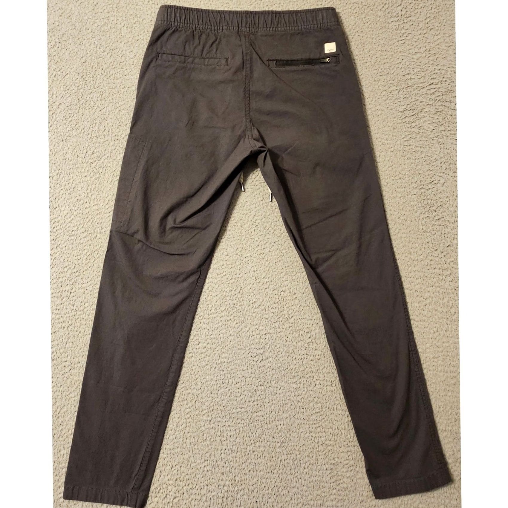 Vuori Vuori Ripstop Climber Pants Mens Grey Elastic Waist Drawstring V412 Size Small Size US 28 / EU 44 - 2 Thumbnail