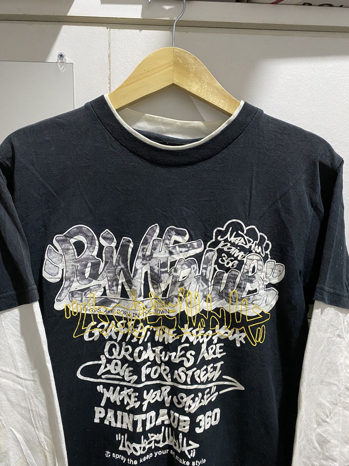 If Six Was Nine × Japanese Brand × Le Grande Bleu (L.G.B.) 2000s Oblo Street Culture Graffiti Poem Double Layers lgb Size US M / EU 48-50 / 2 - 5 Thumbnail