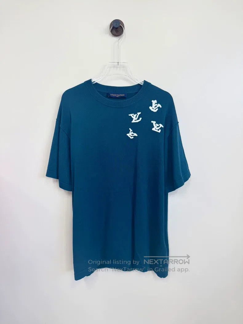 Louis Vuitton Louis Vuitton Dark green flute player knitted short sleeve Size US L / EU 52-54 / 3 - 1 Thumbnail
