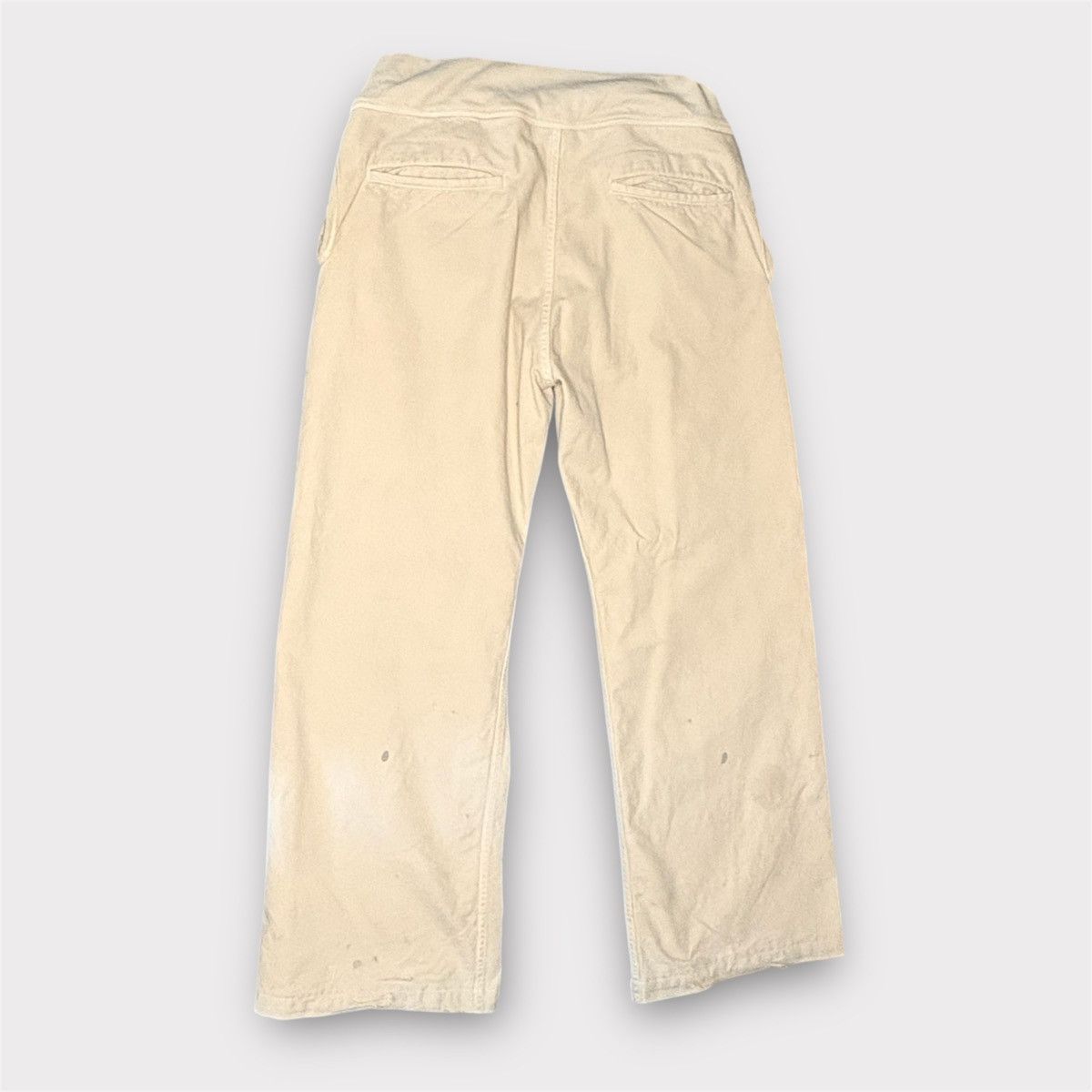Kapital KAPITAL SOURELLE WIDE STRAIGHT CANVAS PANTS Size US 34 / EU 50 - 2 Thumbnail