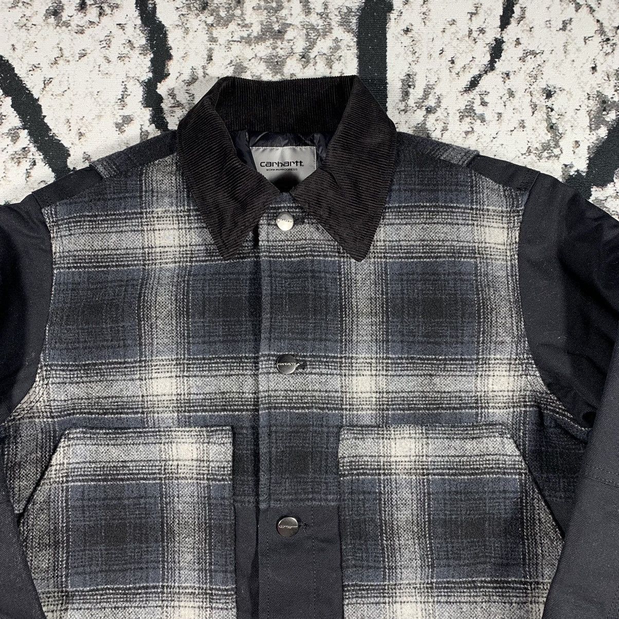 Carhartt × Vintage CARHARTT HIGHLAND JACKET DENIM WOOL AMERICAN STYLE Size US S / EU 44-46 / 1 - 5 Thumbnail