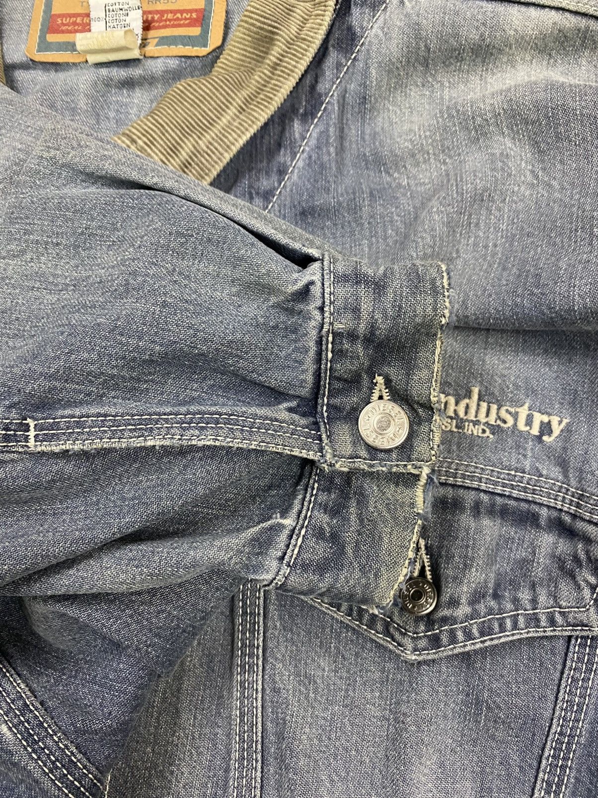 Diesel Diesel denim jacket vintage trashed made in italy archive Size US XXL / EU 58 / 5 - 18 Thumbnail