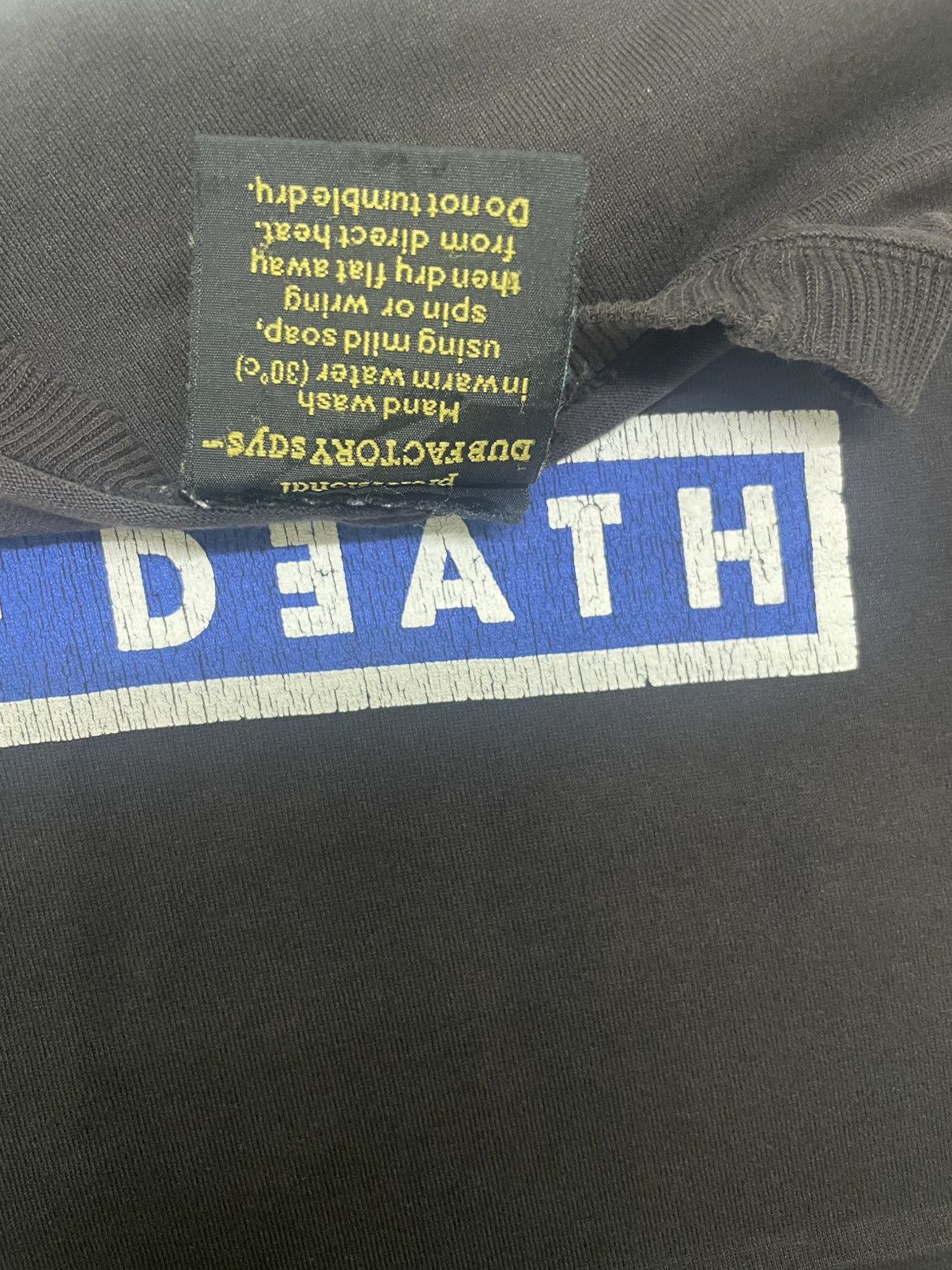 Vintage Vintage DUB FACTORY LIFE & DEATH T-shirt Size US L / EU 52-54 / 3 - 5 Thumbnail
