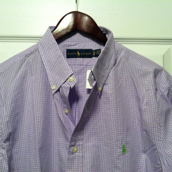 Polo Ralph Lauren POLO RALPH LAUREN MEN'S NEW 100%COTTON CASUAL SHIRT SIZE: 17 Size US XL / EU 56 / 4 - 1 Thumbnail