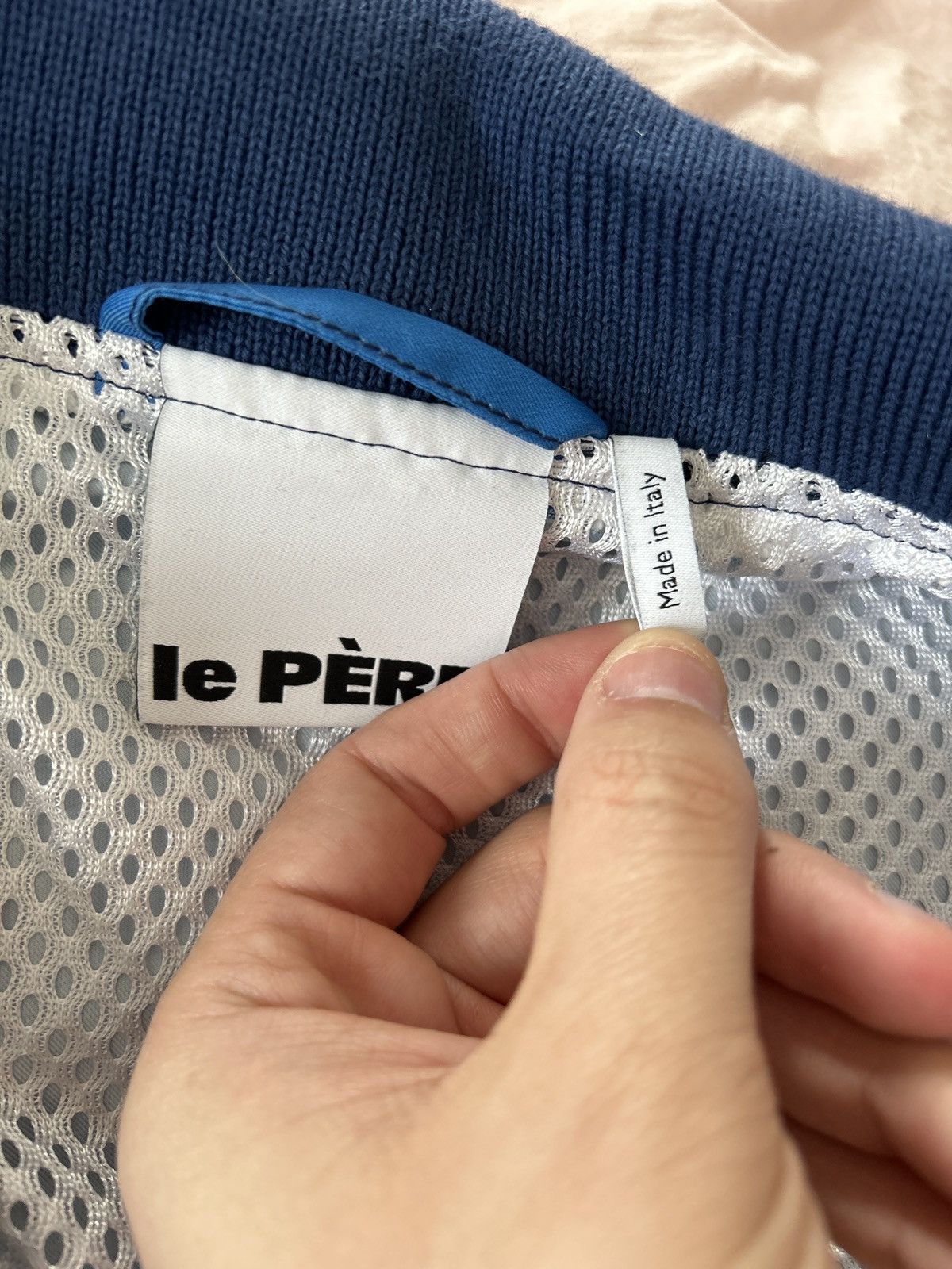 Le Pere Never-Worn Blue Le Pere Soccer Jacket Size US L / EU 52-54 / 3 - 4 Thumbnail