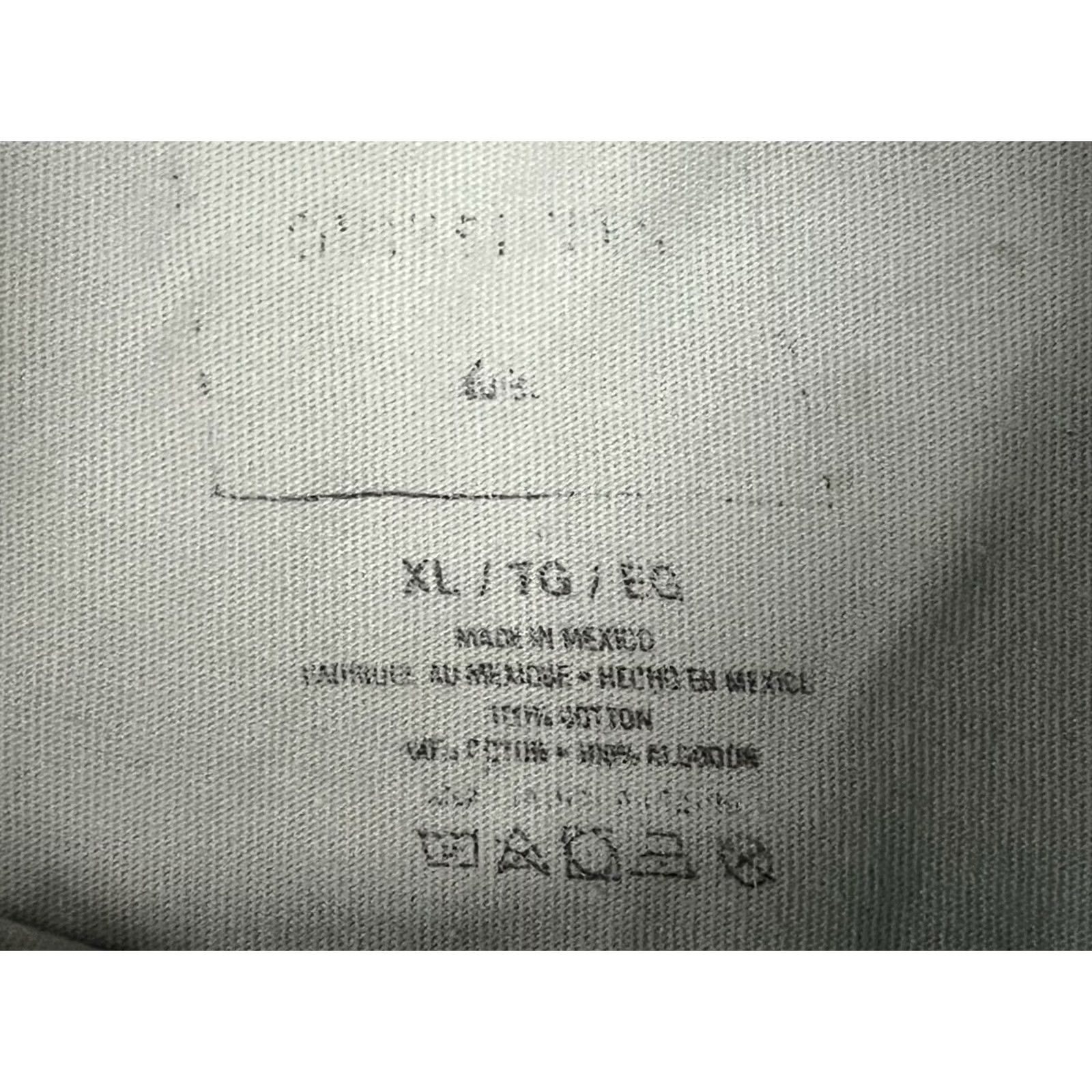 Quiksilver Quiksilver T-Shirt Men's XL Light Green Regular Graphic Tee Ocean Hawaiian Classic Breathable Lightweight Short Sleeve Crew Neck Button Pocket Cotton Size US XL / EU 56 / 4 - 5 Thumbnail