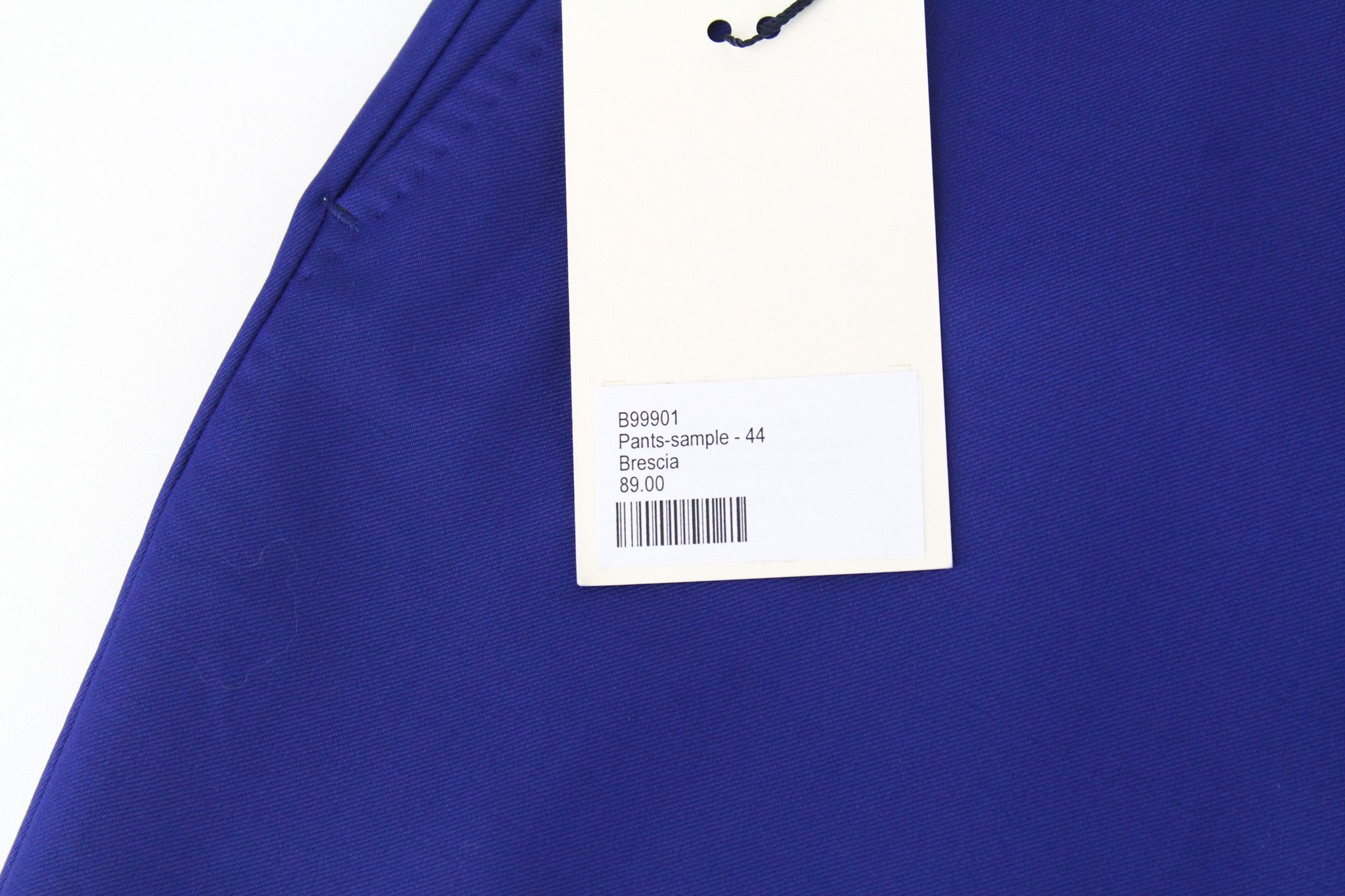 Suitsupply LAZIO UK44S Blue Wool Pleated Trousers 66757 Size US 44 / EU 60 - 5 Thumbnail