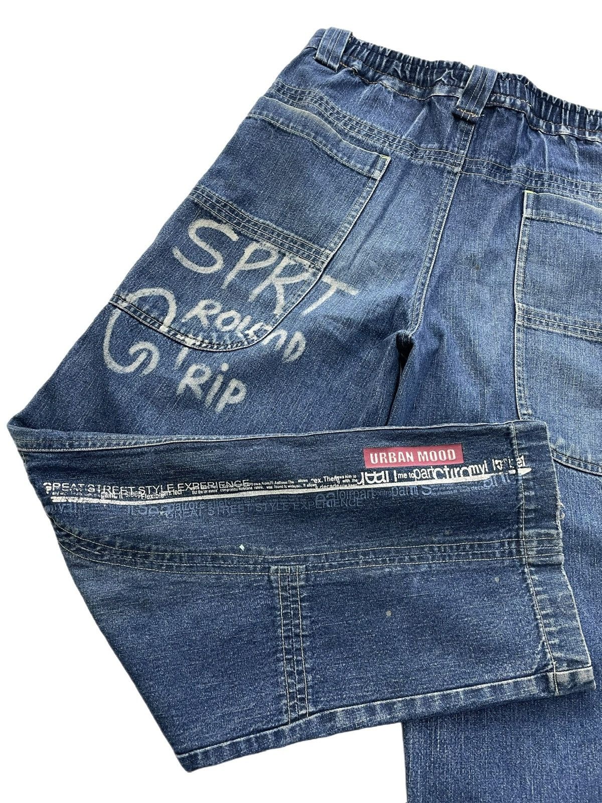 Southpole Wide leg jnco style denim pants skater style y2k rap pants Size US 34 / EU 50 - 14 Thumbnail