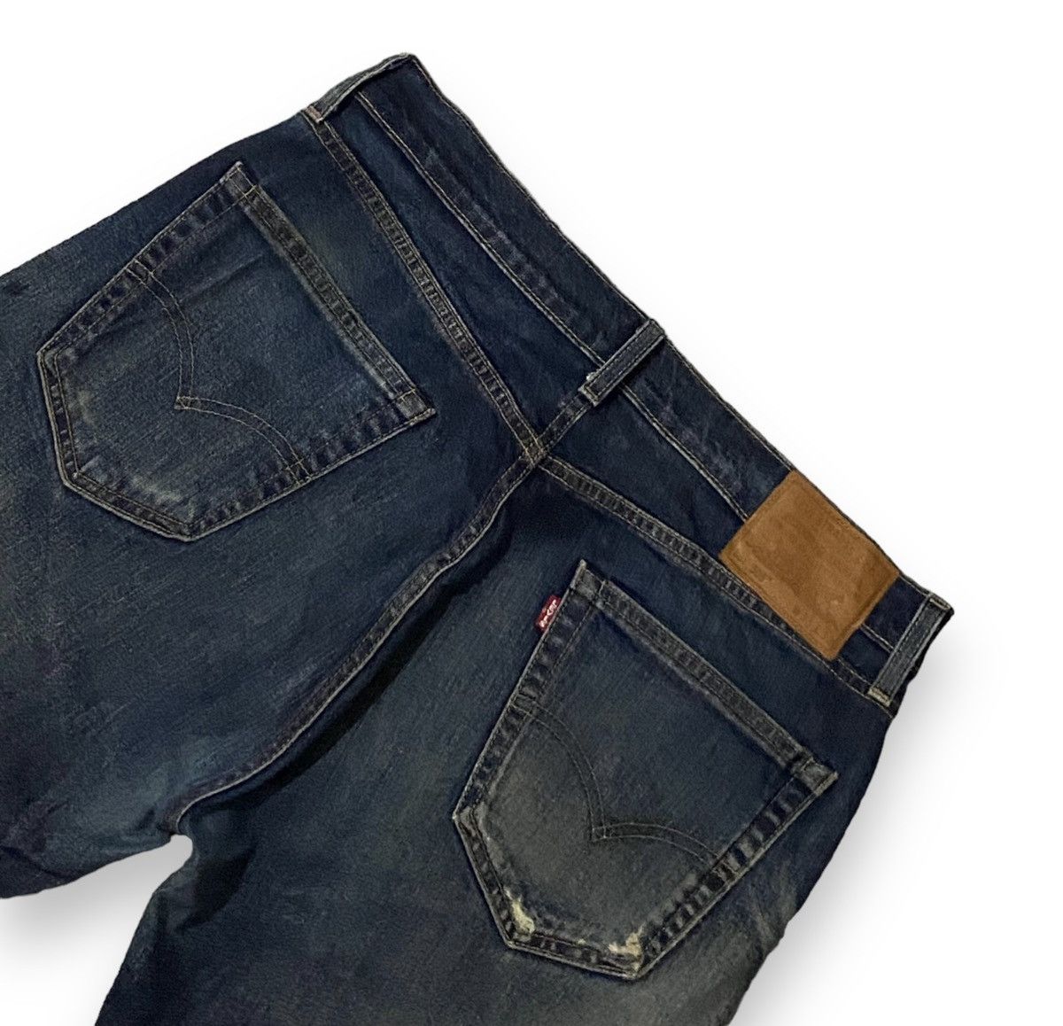 Levi's × Levi's Vintage Clothing Men Jean Levis 505 Premium Big E Button J496 Honeycombs Size US 34 / EU 50 - 10 Thumbnail