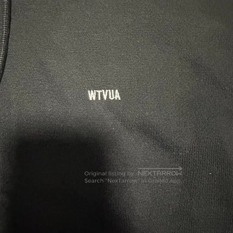 Wtaps Wtaps Black fleece zip hoodie Size US S / EU 44-46 / 1 - 2 Thumbnail