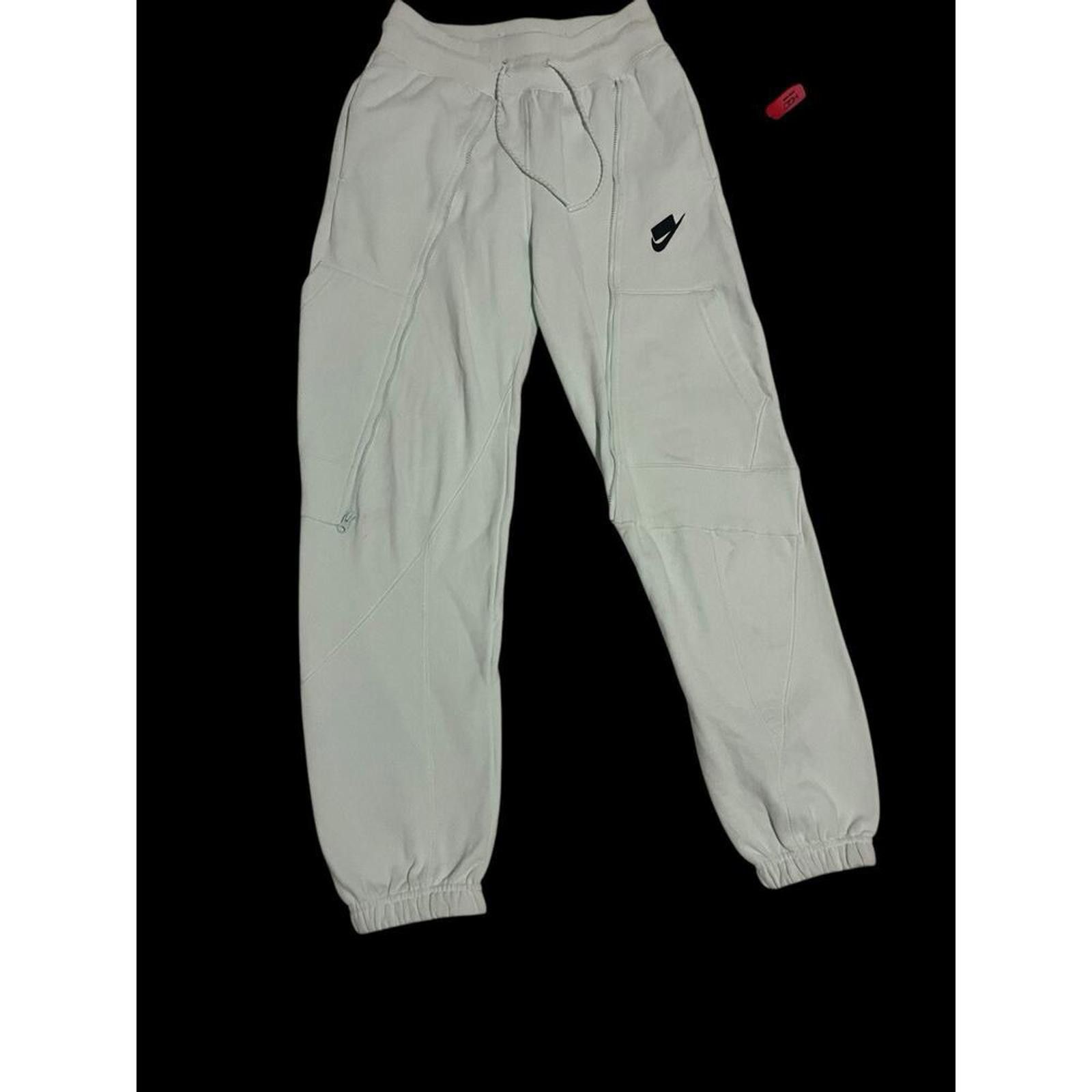 Nike Nike Women's Light Green Fleece Jogger Sweatpants XS Size ONE SIZE - 2 Thumbnail