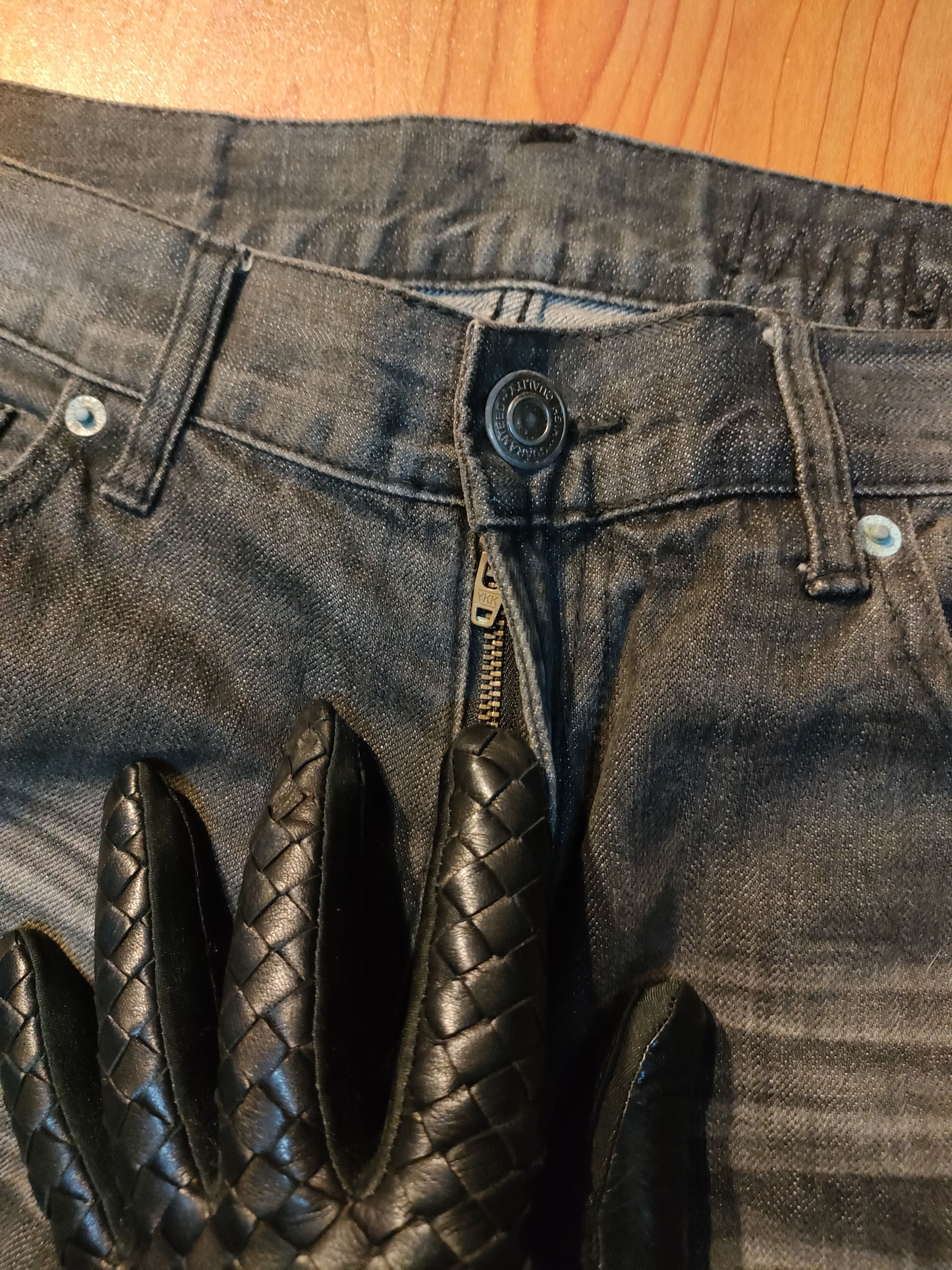 If Six Was Nine Flare🔥🔥 Distressed Designer Style Size US 33 - 6 Thumbnail