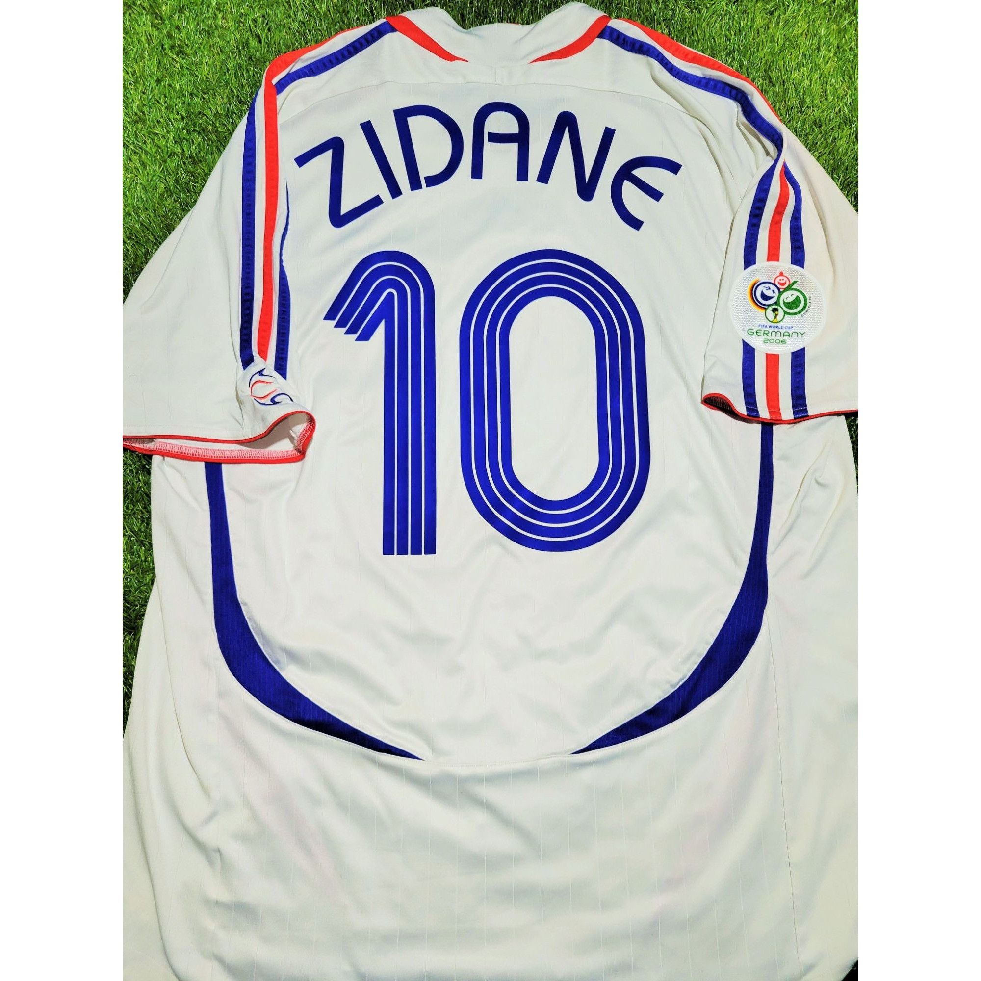 Adidas Zidane France 2006 WORLD CUP FINAL Soccer Jersey Shirt XL | Grailed