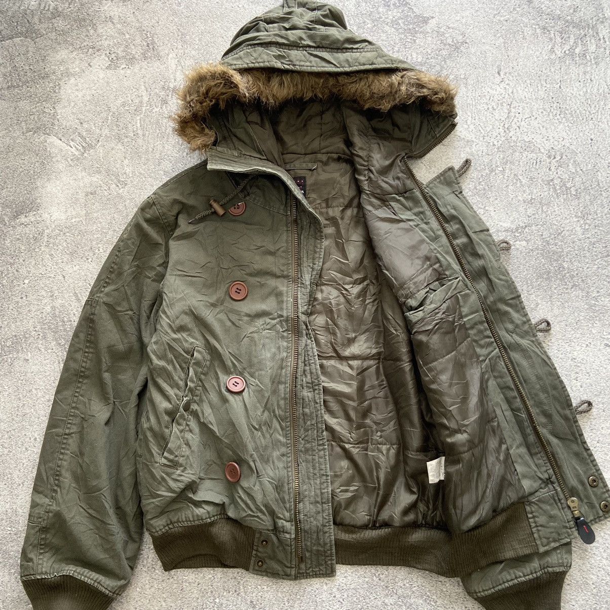 Suggestion Bomber Fur Jacket GOA Style