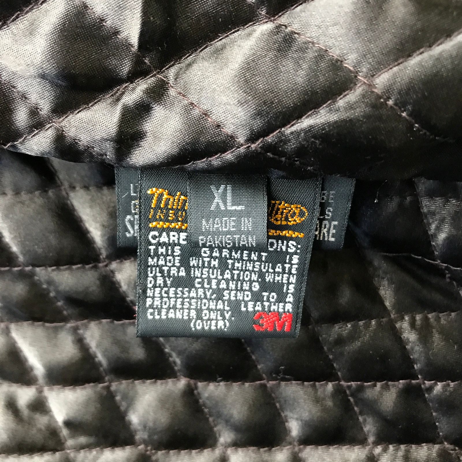 Other Jim & Mary Lou Thinsulate Ultra Leather Jacket Men XL Black Size US XL / EU 56 / 4 - 11 Thumbnail