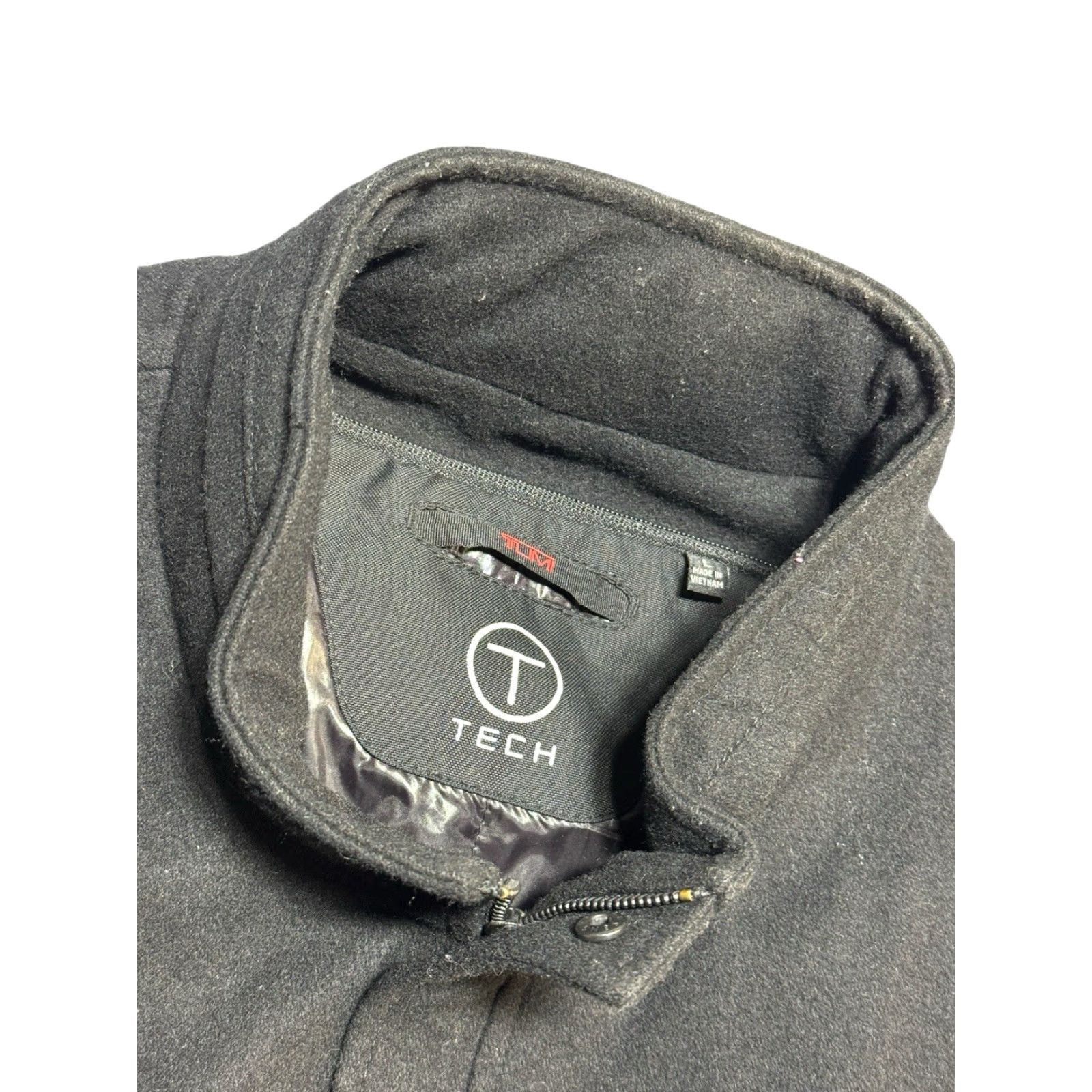 Tumi Tumi Coat Mens L Black T-Tech Parka Full Zip Insulated Winter Travel Jacket Size US L / EU 52-54 / 3 - 7 Thumbnail
