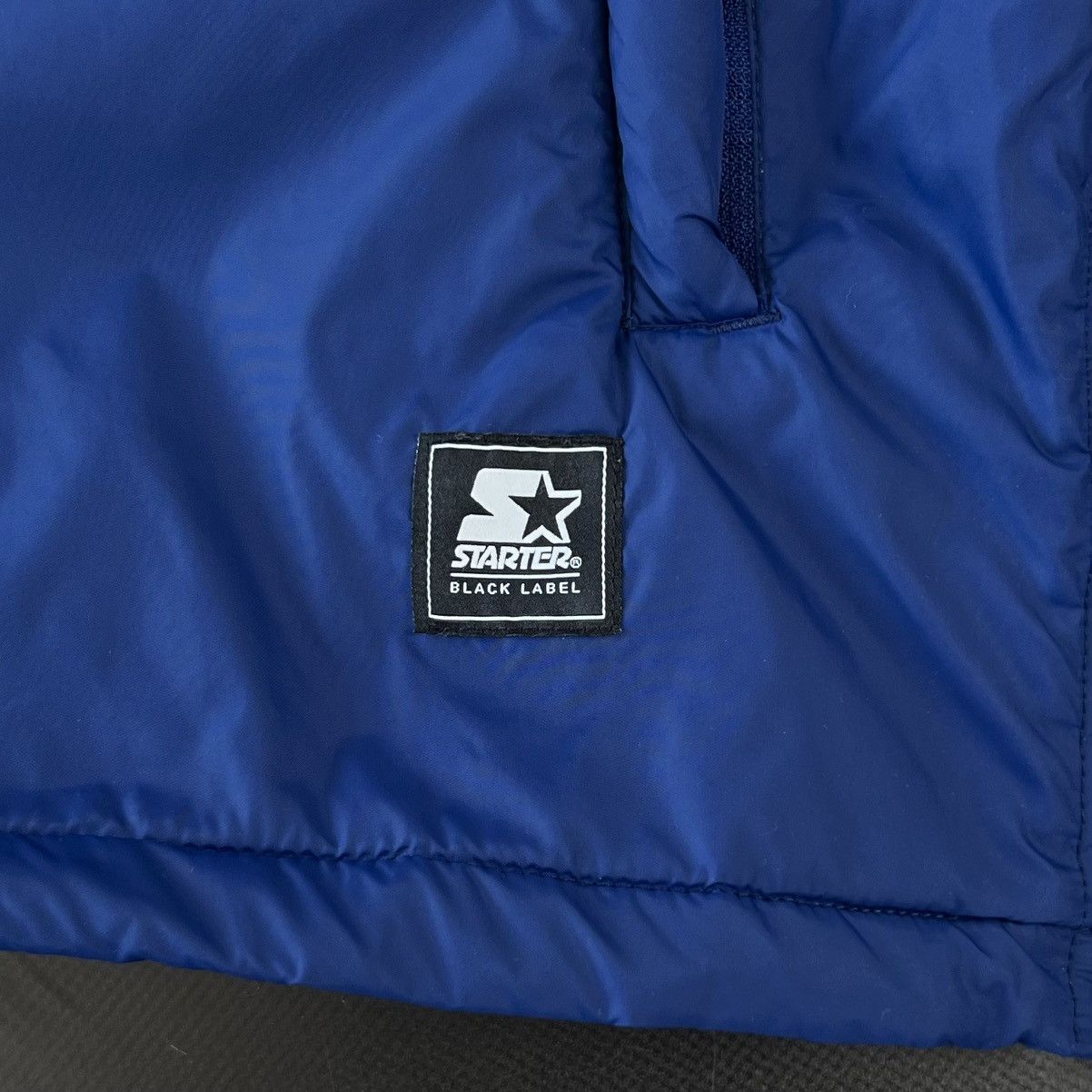 NBA × Starter × Vintage STARTER BLACK LABEL Men's Logo Half Zip Jacket Wind Jacket Size US L / EU 52-54 / 3 - 10 Thumbnail