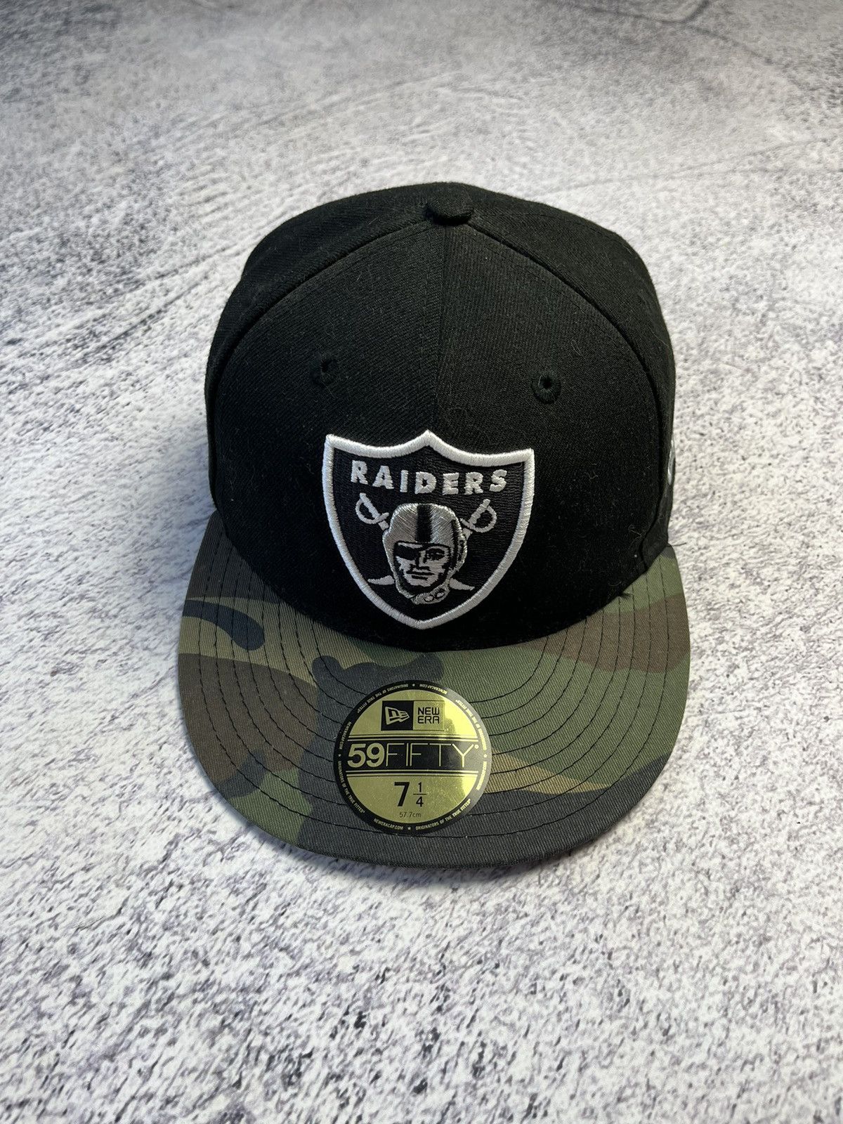 NFL Vintage Los Angeles Raiders Snapback Hat Size ONE SIZE - 2 Thumbnail