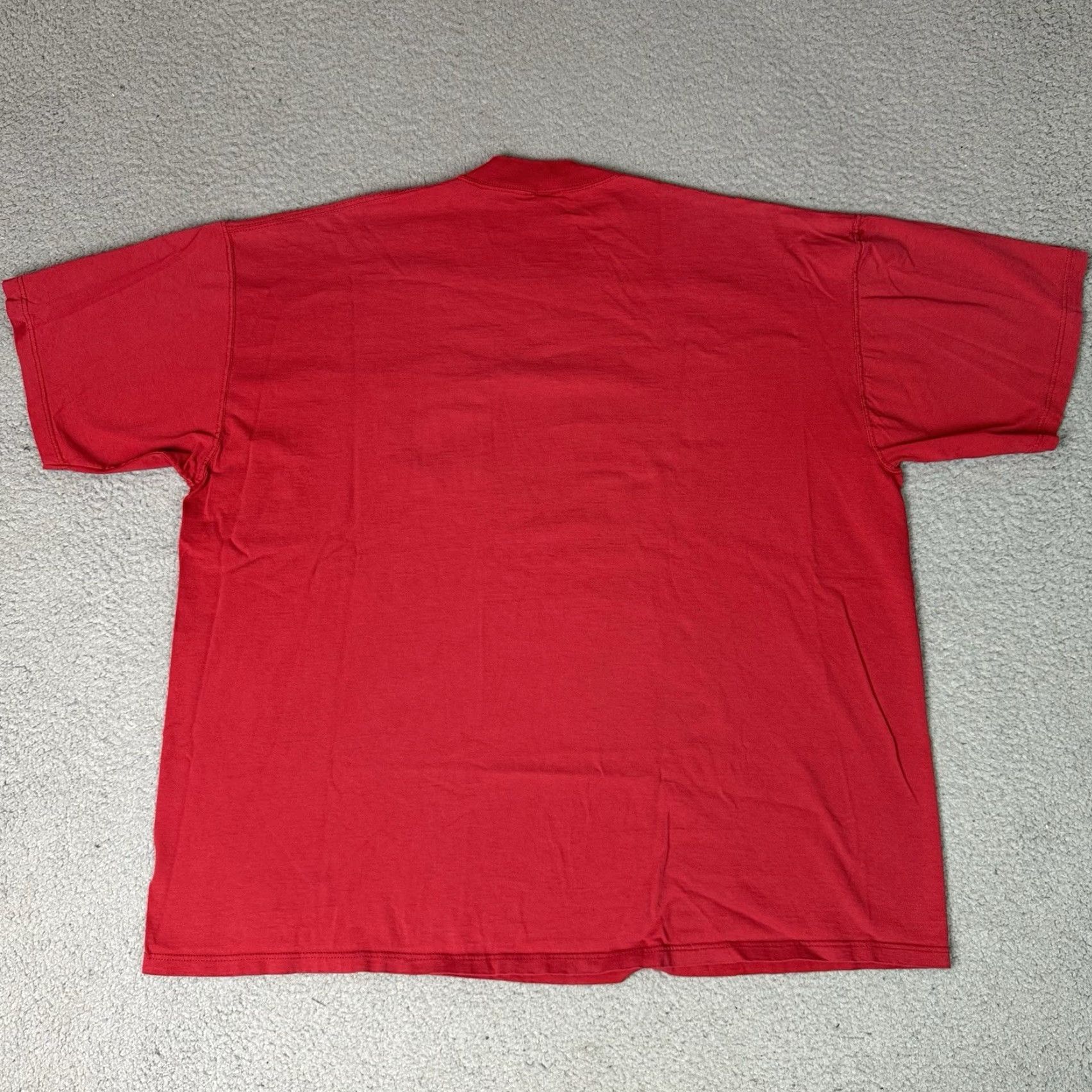 Russell Athletic VINTAGE Russell Athletic T Shirt Adult 2XL Red Logo 90s USA Cotton Shirt Mens Size US XXL / EU 58 / 5 - 5 Thumbnail