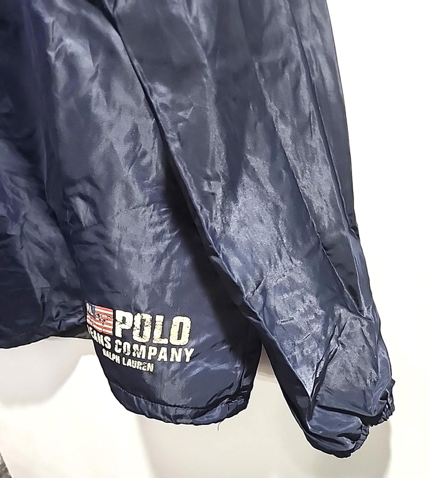 Polo Ralph Lauren Vintage RL Ralph Lauren Polo Jeans Blue Windbreaker Medium Size US M / EU 48-50 / 2 - 2 Thumbnail
