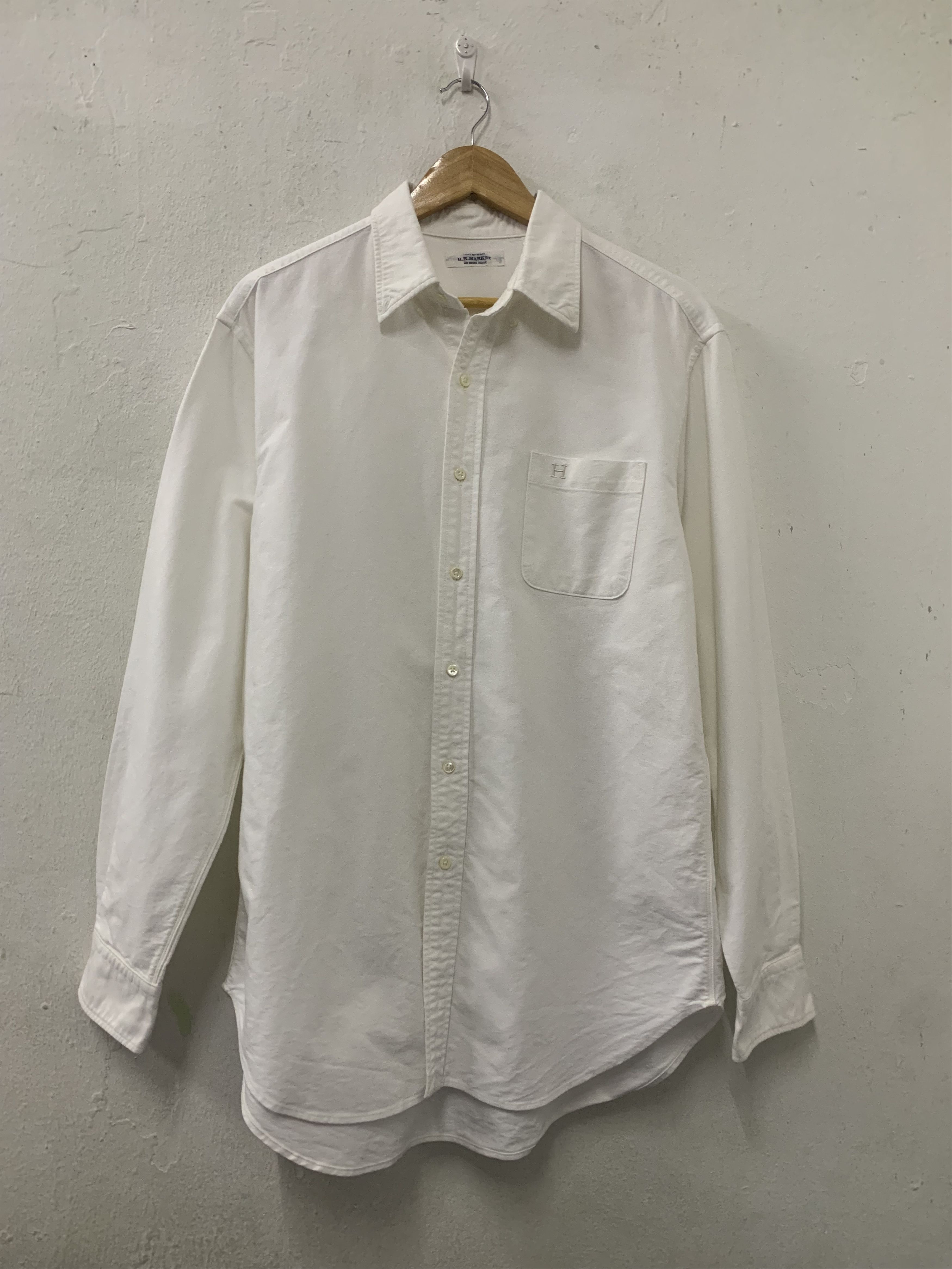 HOLLYWOOD RANCH MARKET Hollywood Ranch Market Off White Button Shirt Size US XL / EU 56 / 4 - 1 Thumbnail
