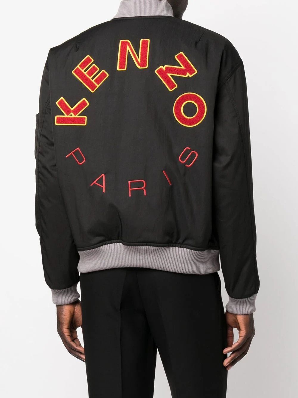 Kenzo o1mris0824 Bomber Jacket in Black Size US L / EU 52-54 / 3 - 7 Thumbnail
