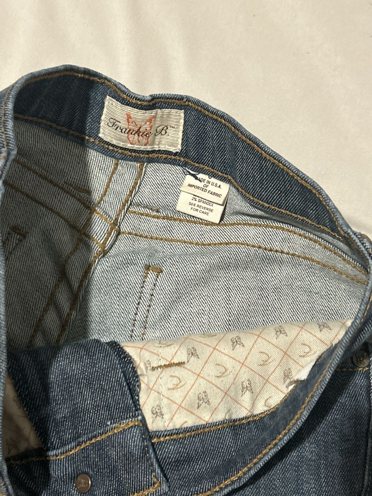 Other Early 2000s Frankie B. Low Rise Jeans Size 24" / US 00 / IT 34 - 4 Thumbnail