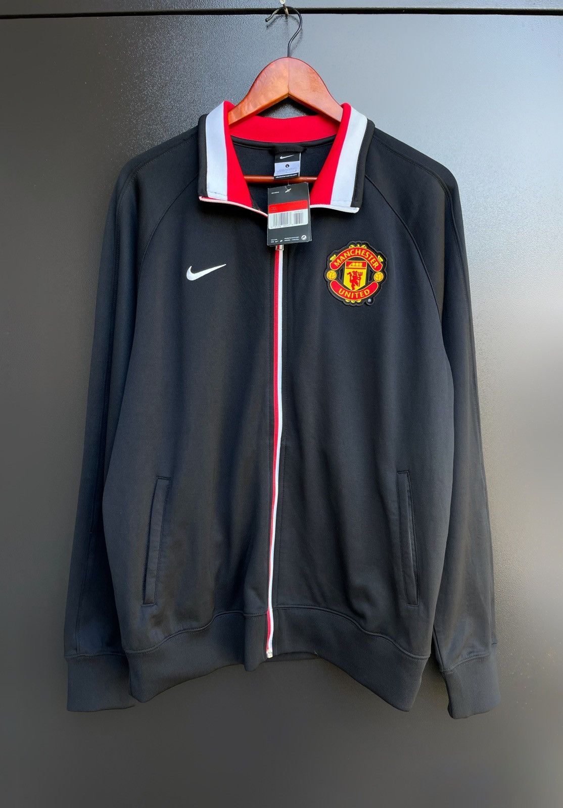 Manchester United 2013 Football Soccer Track Top Jacket Nike
