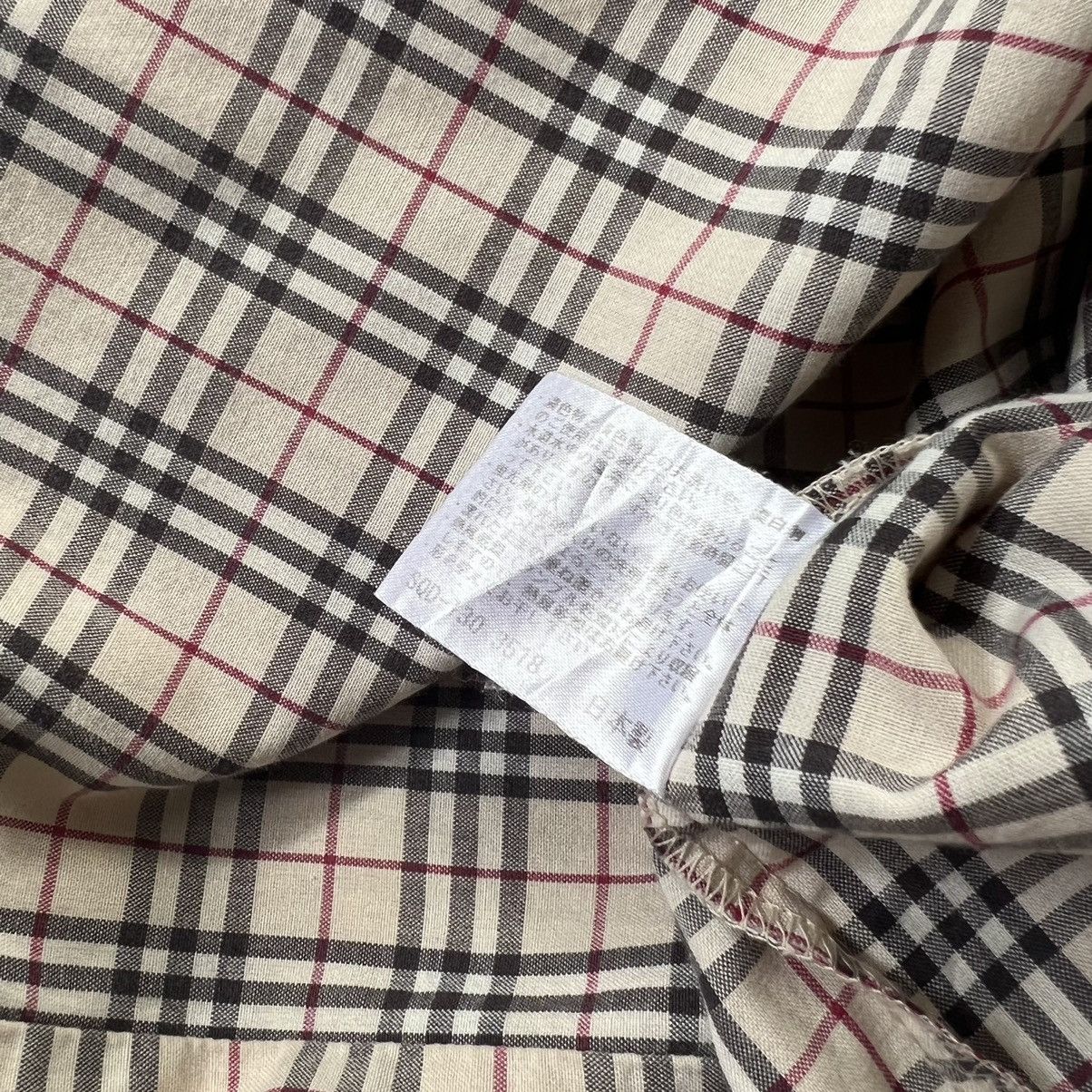 Burberry Vintage Burberry London Nova Check Button up Shirt Size L / US 10 / IT 46 - 7 Thumbnail