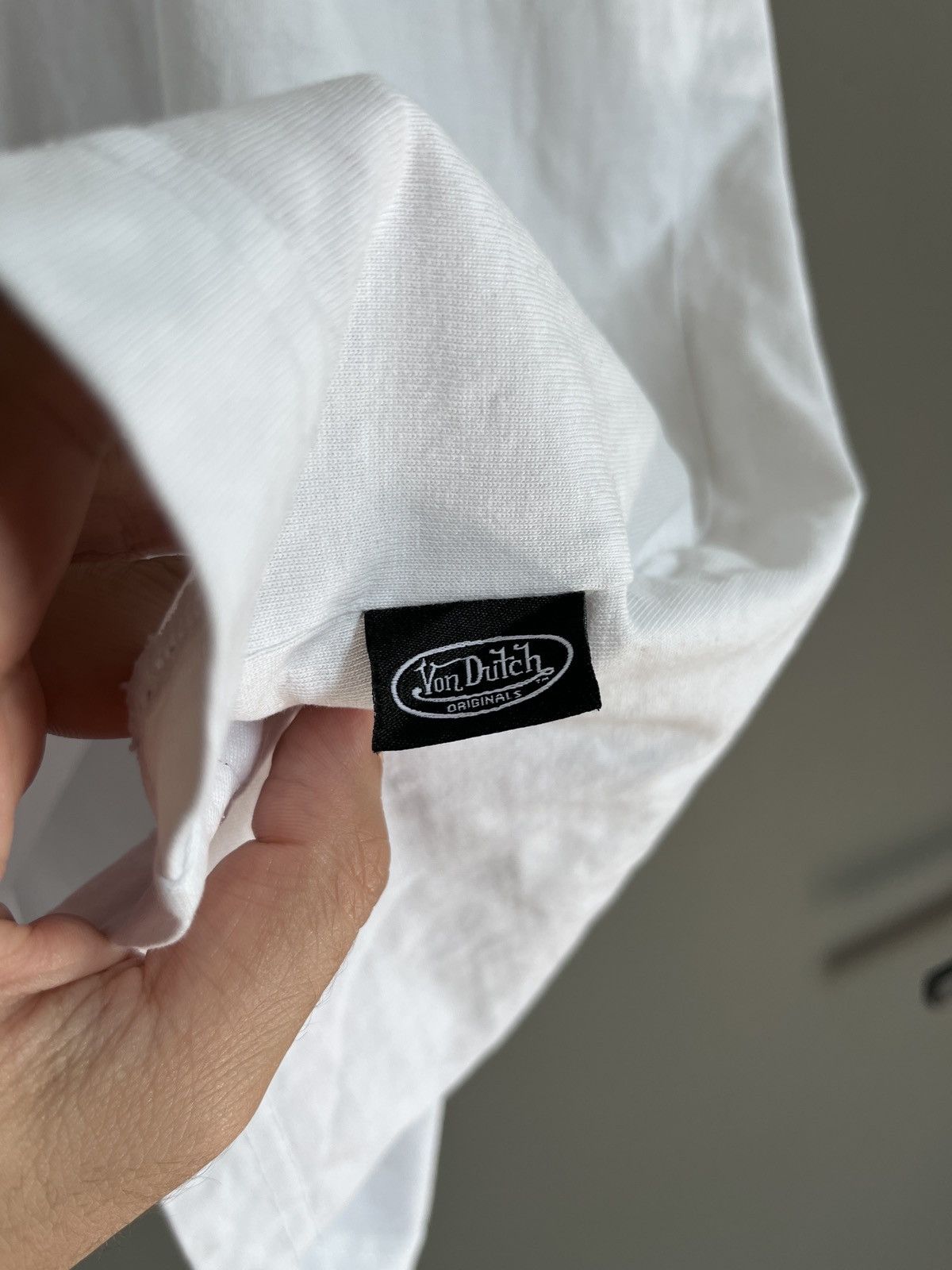 Von Dutch Von Dutch Big Logo White T-shirt Size US S / EU 44-46 / 1 - 6 Thumbnail