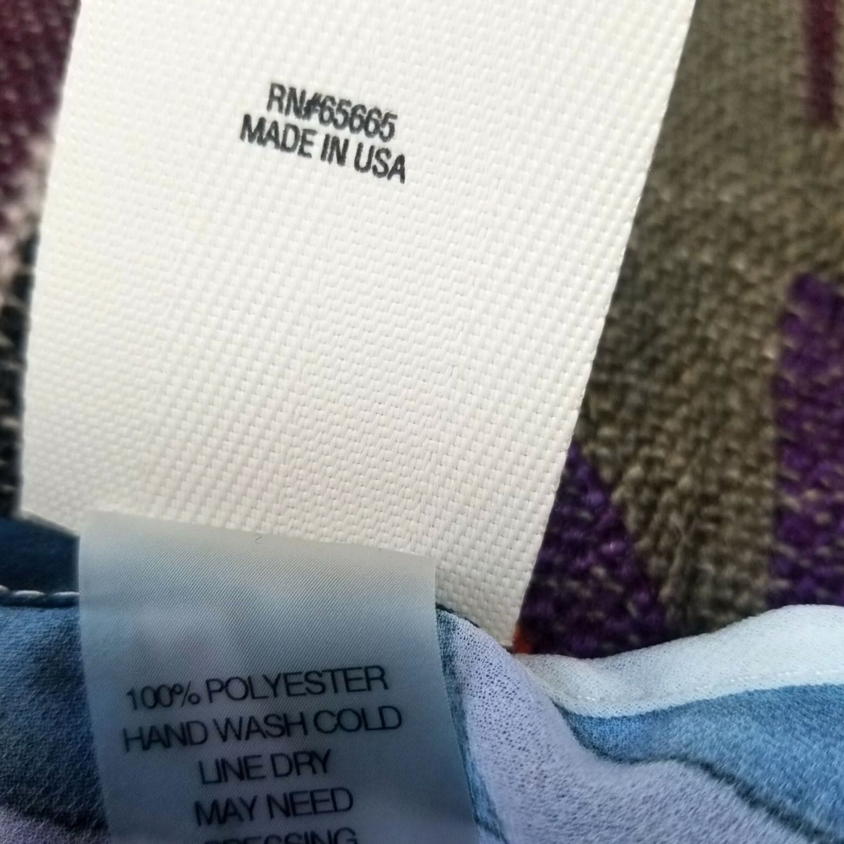 Vintage VINTAGE? No. Fleece Chemise Blouse Shirt Womens Short Sleeve Hawaiian Print Sheer White Blue XS? Not allowed. Size S / US 4 / IT 40 - 5 Thumbnail