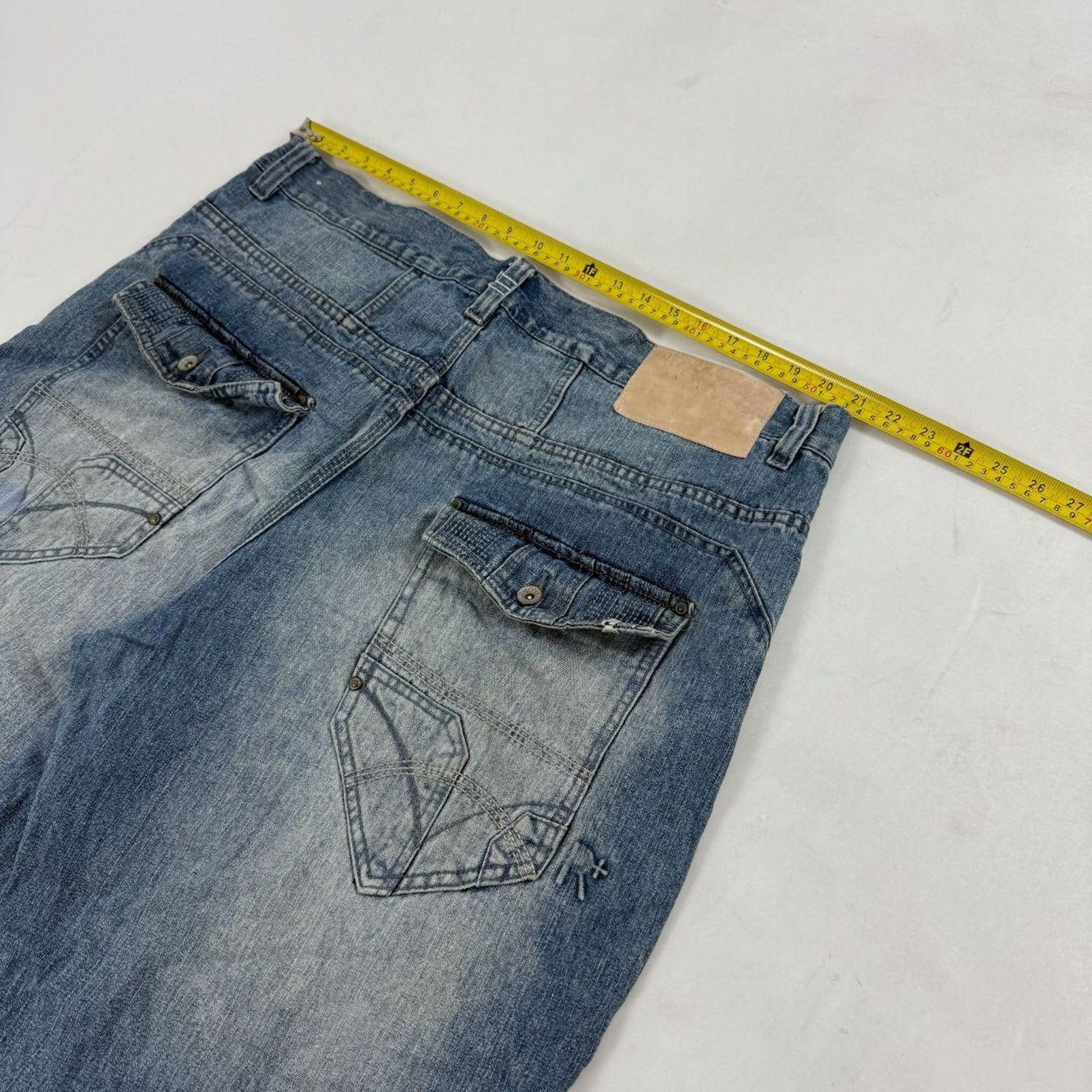 JNCO × Rocawear × Vintage Vintage y2k archive cyber rocawear baggy wide leg rare jeans Size US 42 / EU 58 - 5 Thumbnail
