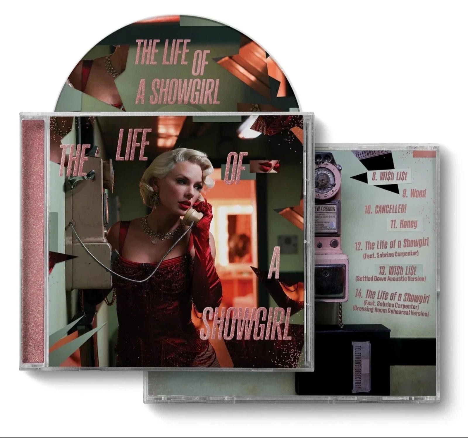 Other Taylor Swift The Life Of A Show Girl Bonus Acoustic Tracks Size ONE SIZE - 6 Thumbnail