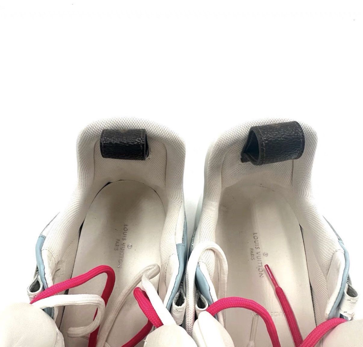 Louis Vuitton Louis VVuitton Pink White Blue Monogram Dad Sneakers K12 Size US 7.5 / IT 37.5 - 6 Thumbnail