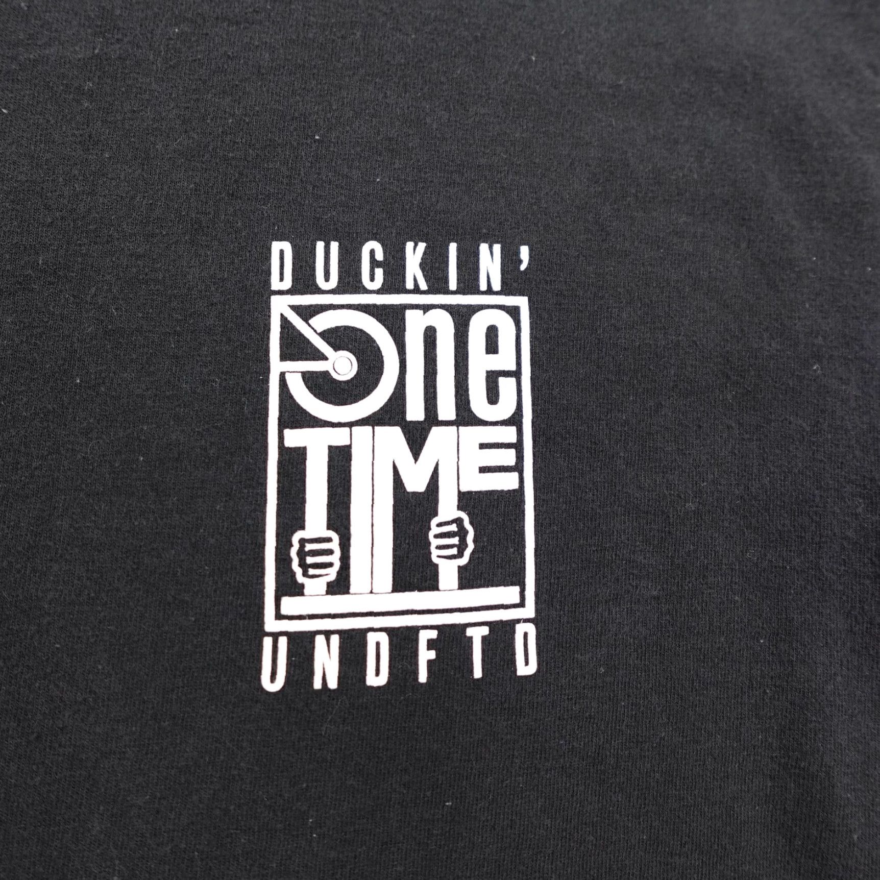Undefeated Undefeated Shirt Mens Medium Black Duckin' One Time UNDFTD Skater Graphic Tee Size US M / EU 48-50 / 2 - 3 Thumbnail