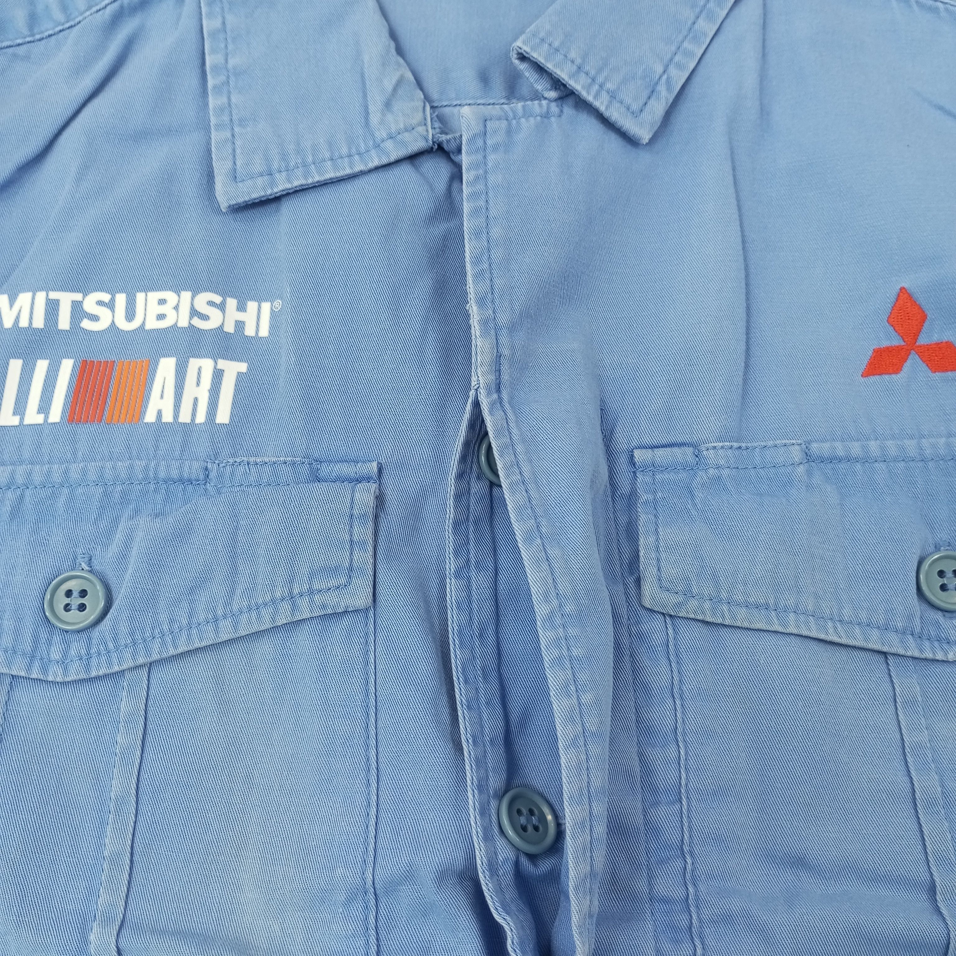 Japanese Brand × Vintage Mitsubihsi Ralli Art Motorsports Custom Jacket c222n18 Size US S / EU 44-46 / 1 - 6 Thumbnail