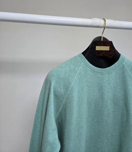 Tom Ford o1sm1stk0725 Cotton Sweatshirt in Light Green Size US M / EU 48-50 / 2 - 2 Thumbnail